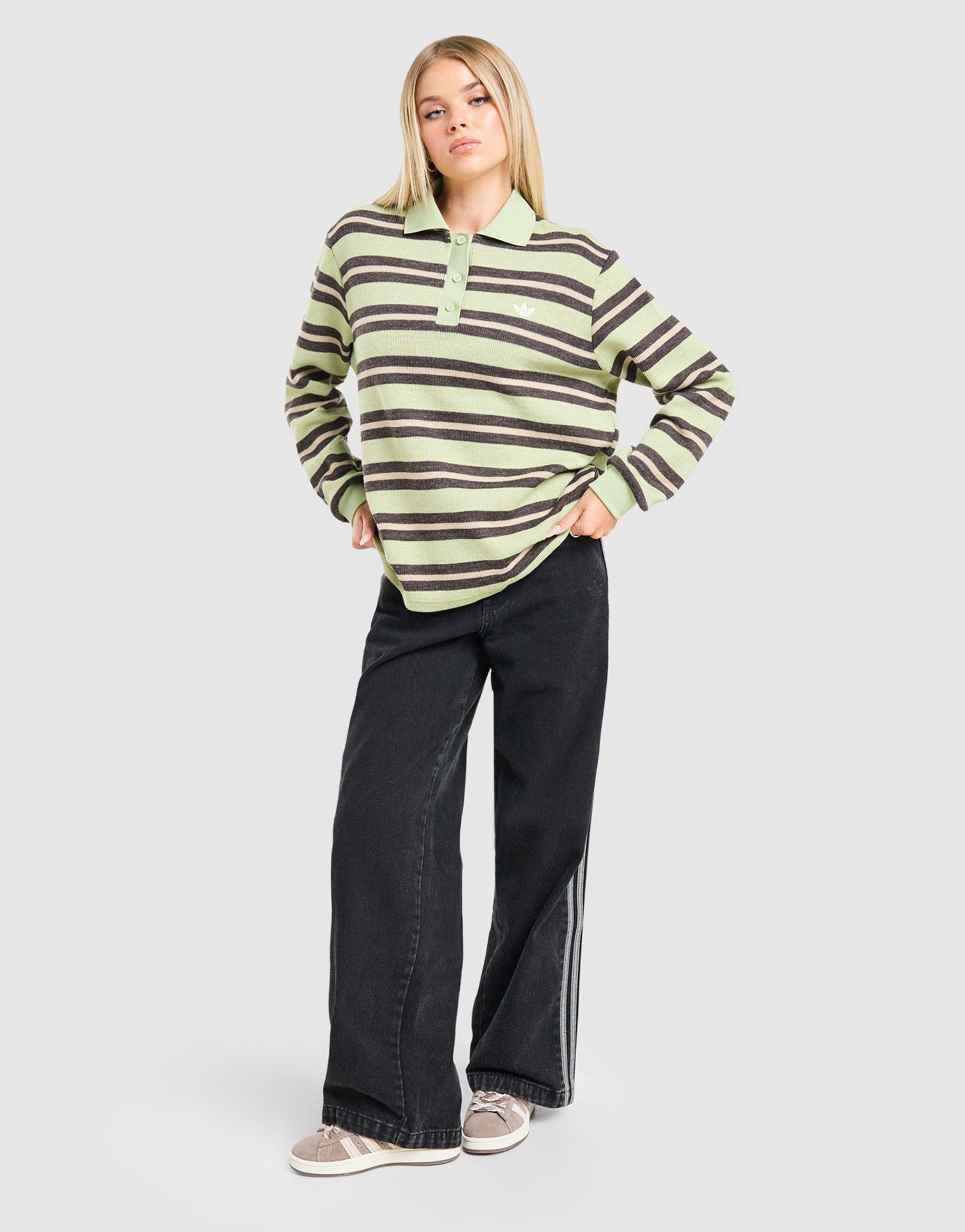 adidas Originals 3-Stripes Knit Polo Shirt