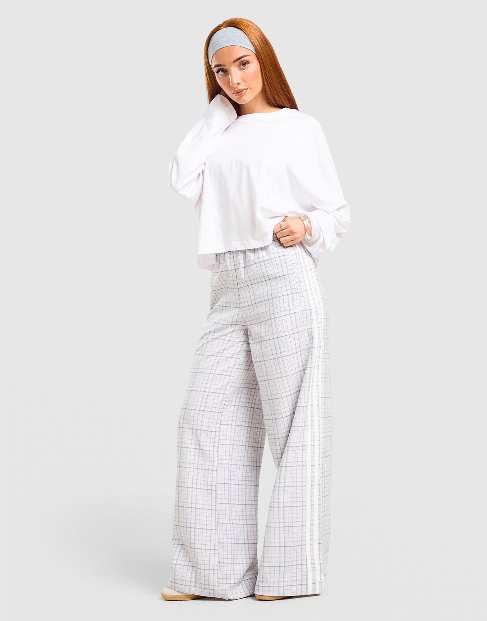 adidas Originals 3-Stripes Check Tailored Track Pants