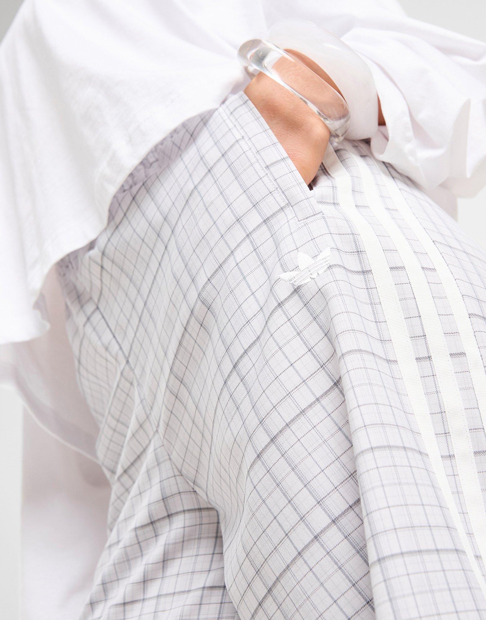 adidas Originals 3-Stripes Check Tailored Track Pants