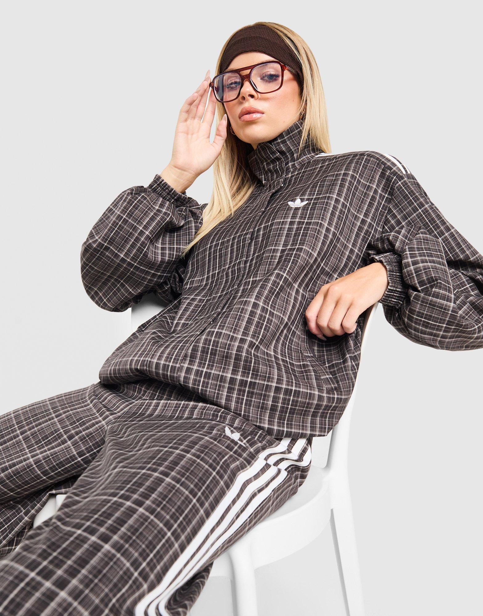 adidas Check Tailored Track Top