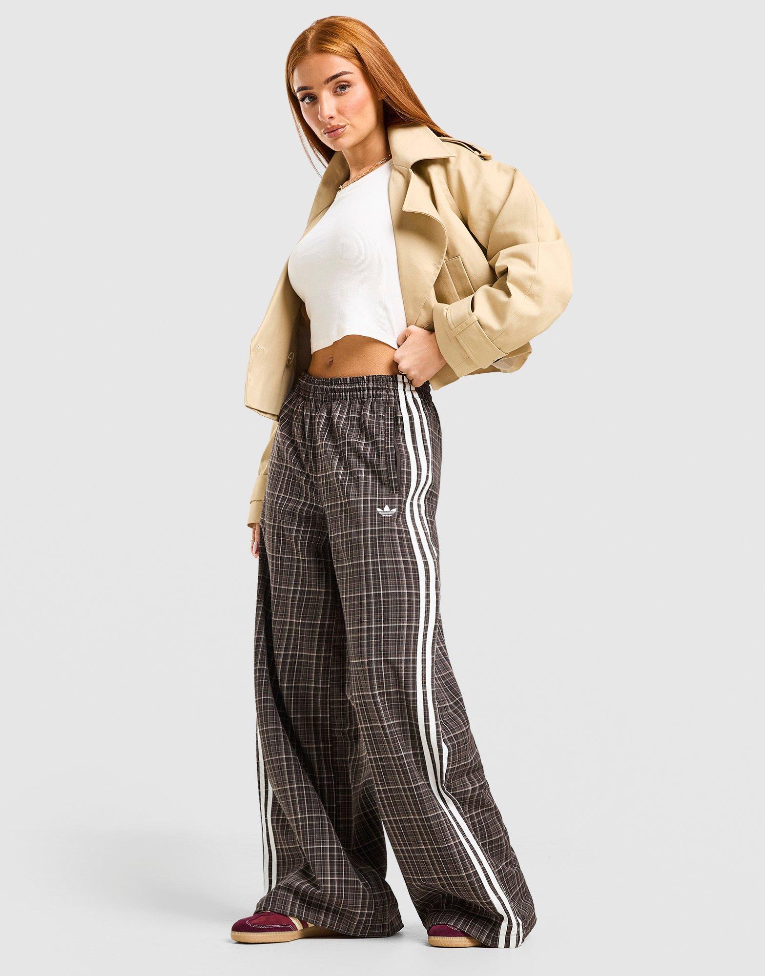 adidas Originals 3-Stripes Check Tailored Track Pants