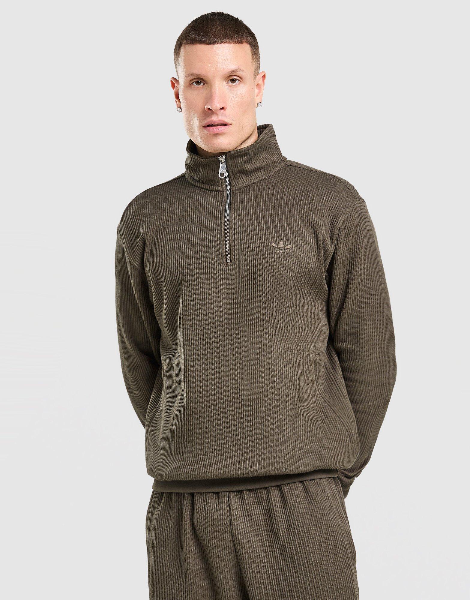 adidas Originals Waffle 1/4 Zip Sweatshirt