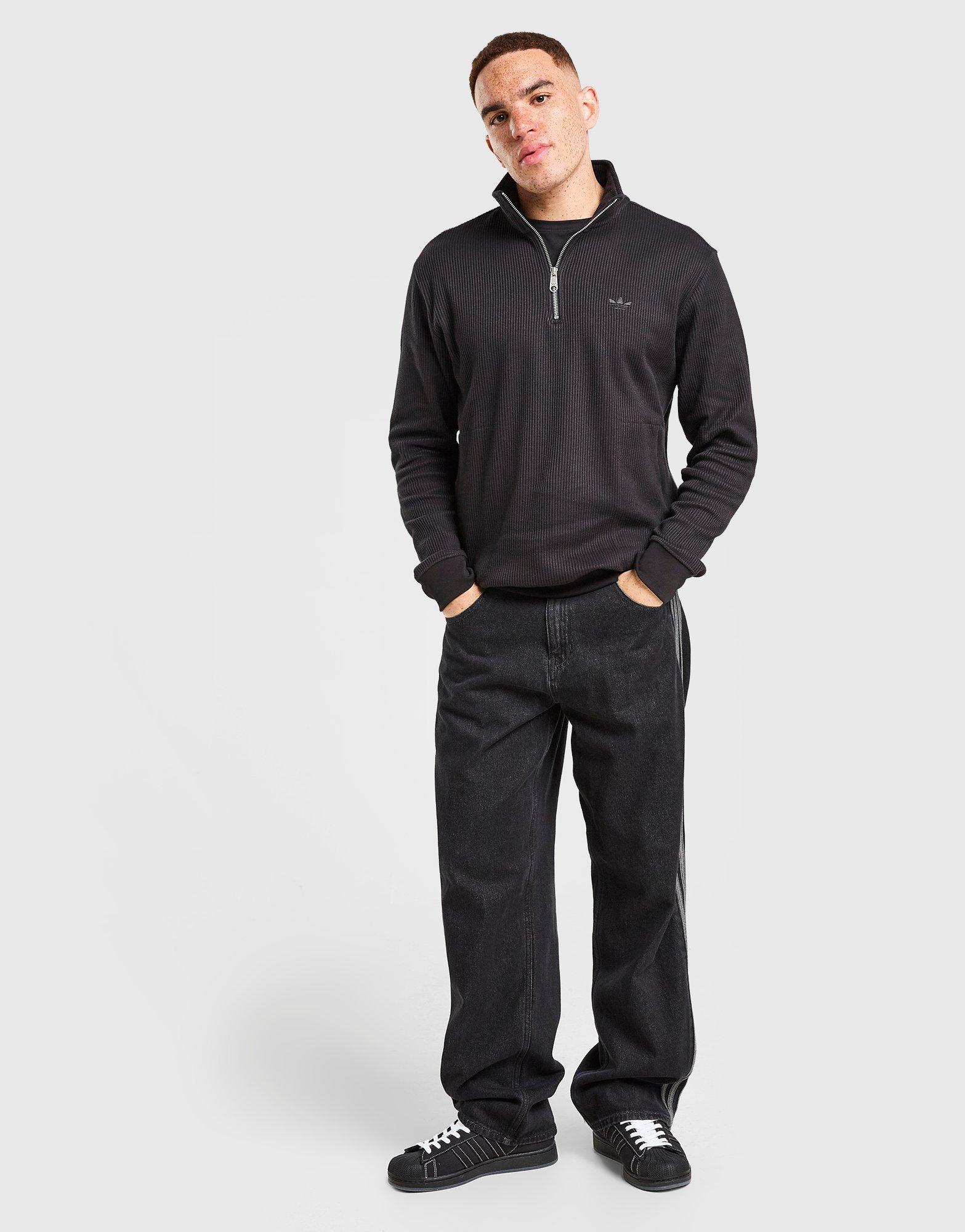 adidas Originals Waffle 1/4 Zip Sweatshirt