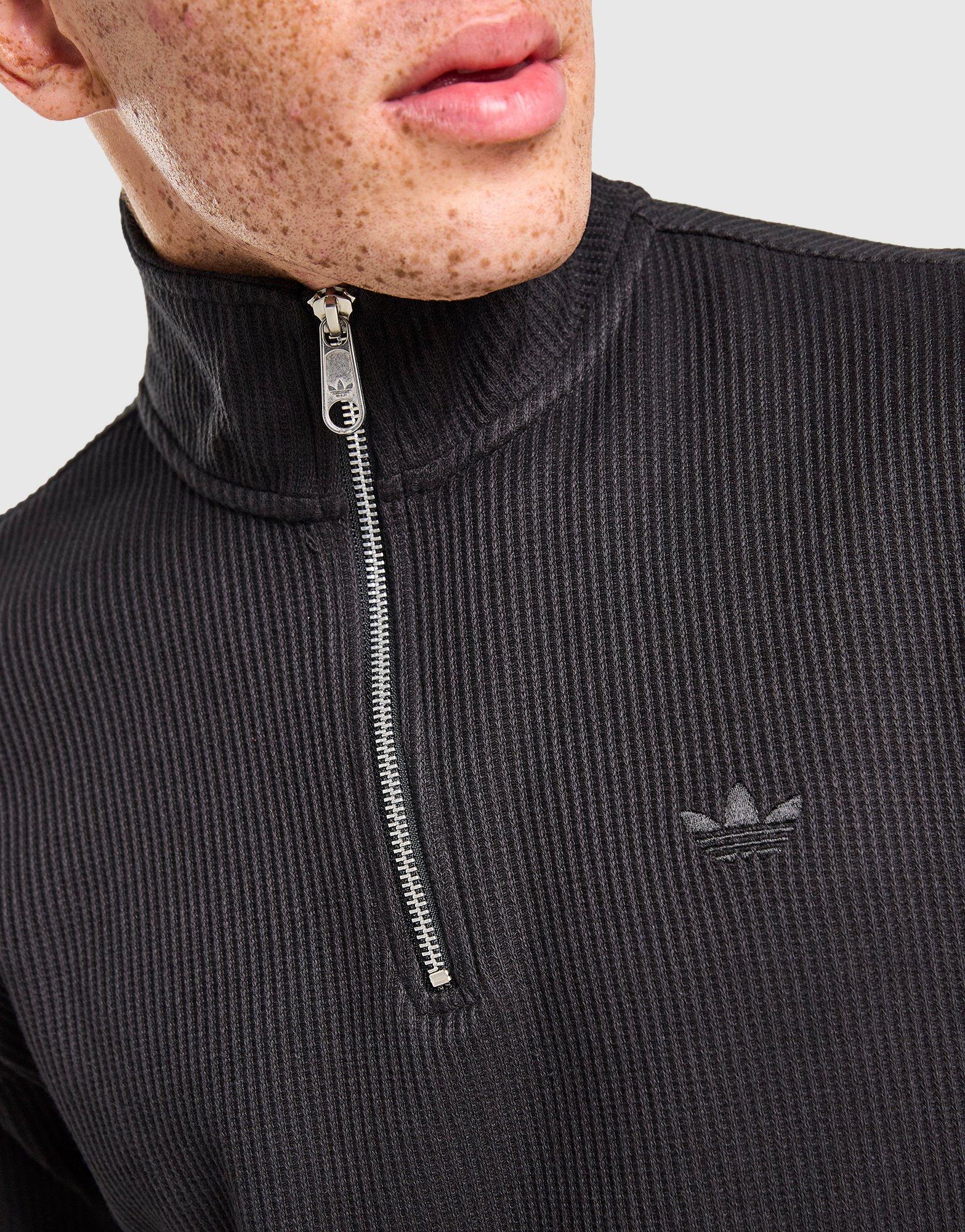 adidas Originals Waffle 1/4 Zip Sweatshirt