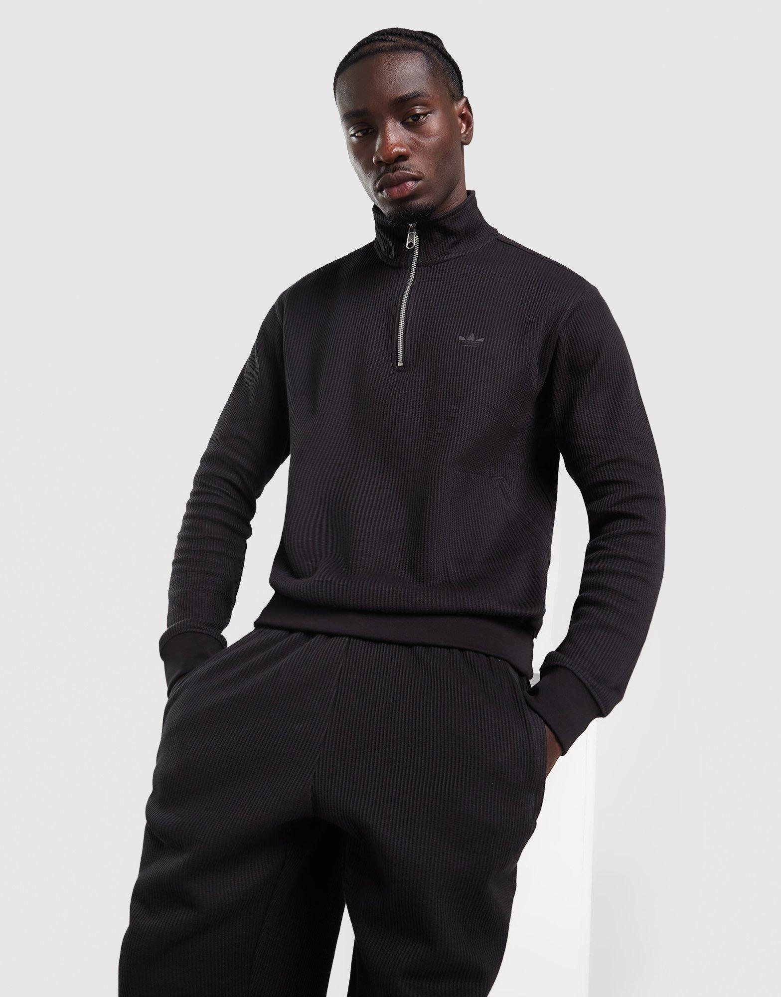 adidas Originals Waffle 1/4 Zip Sweatshirt