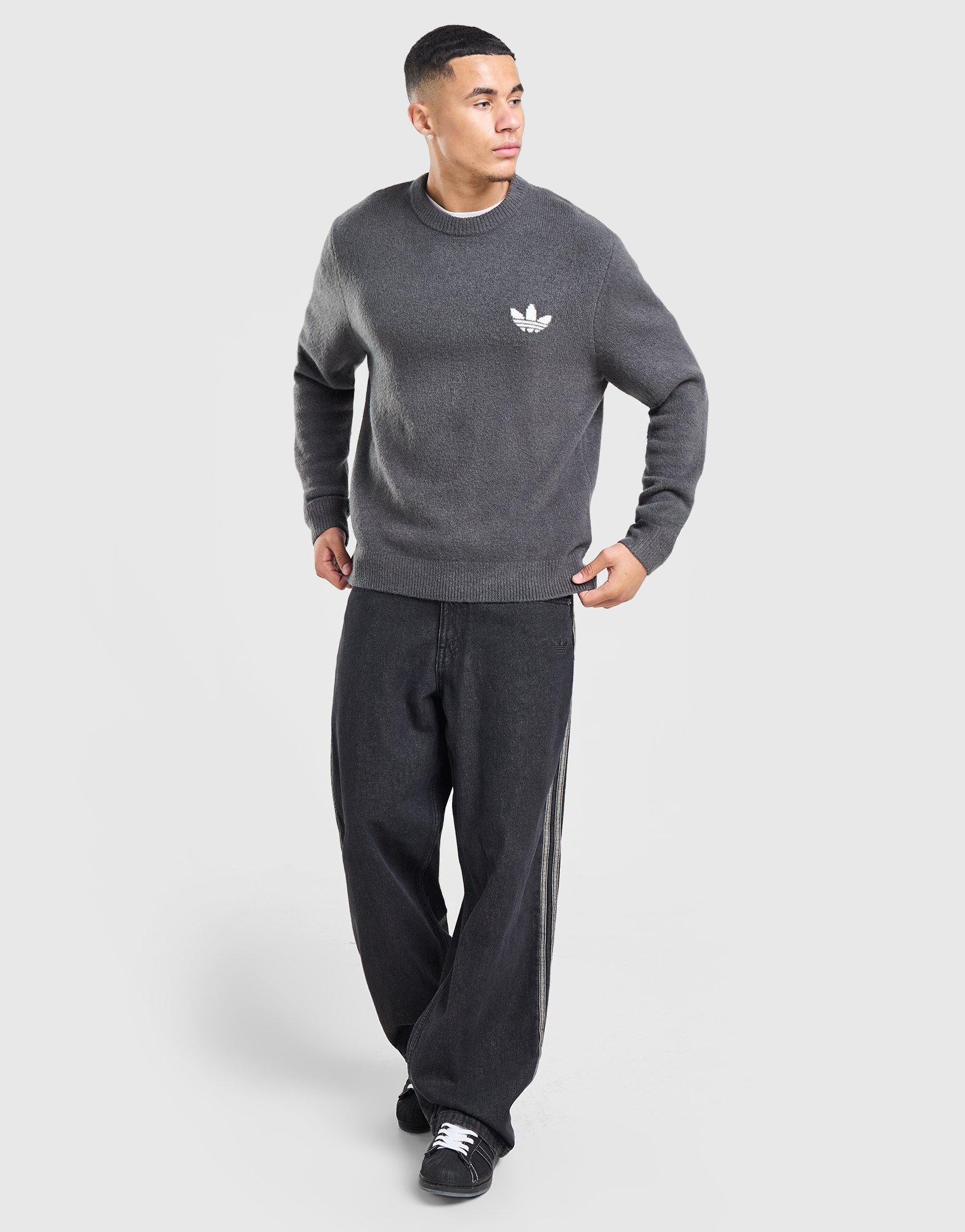 adidas Originals Trefoil Essentials Knit Sweatshirt