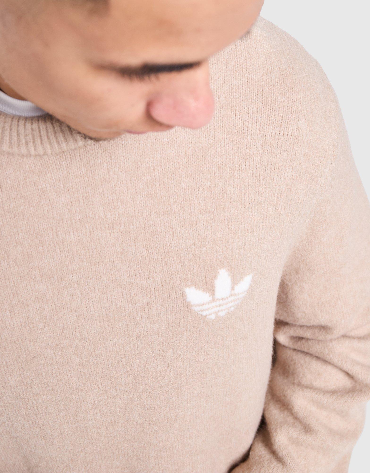 adidas Originals Trefoil Essentials Knit Sweatshirt
