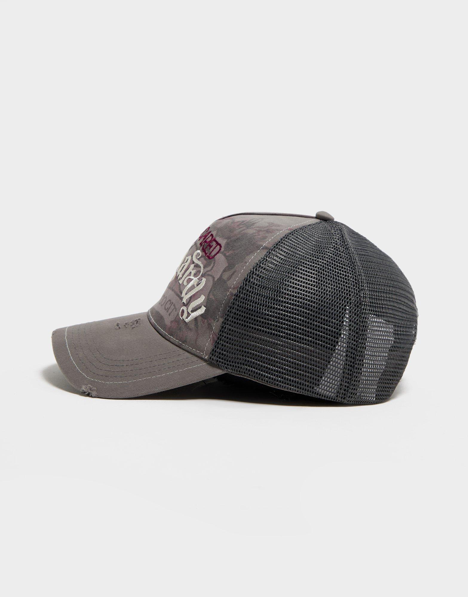 Ed Hardy Floral Trucker Cap