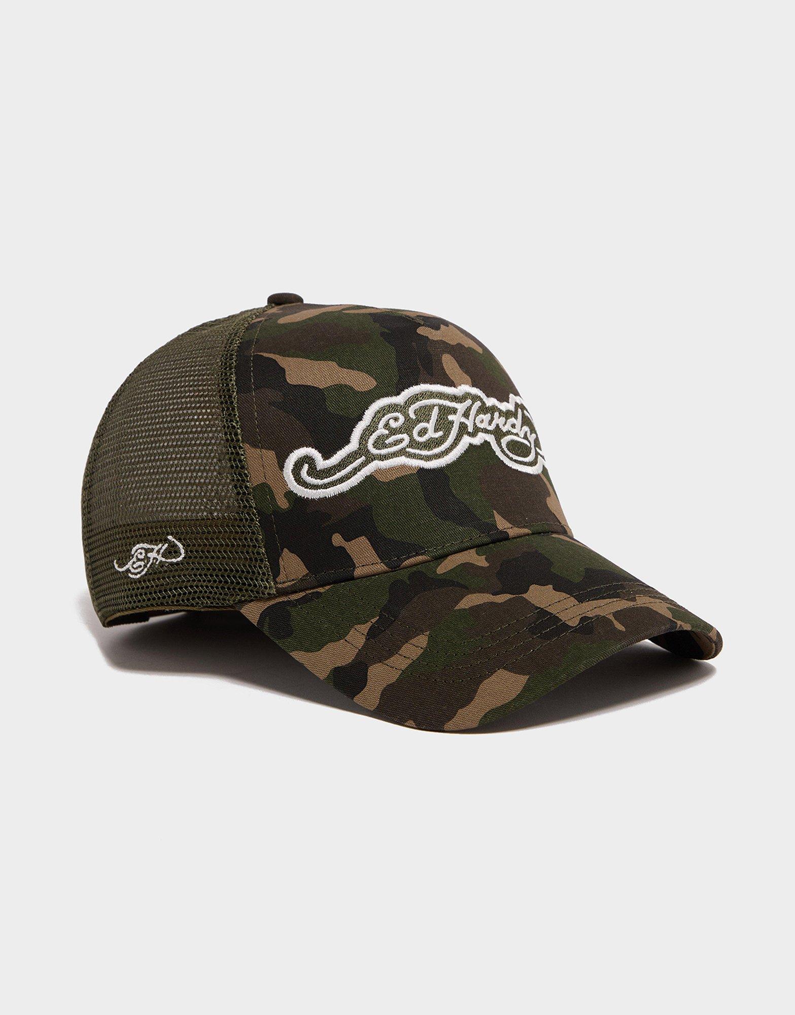 Ed Hardy Patch Trucker Cap