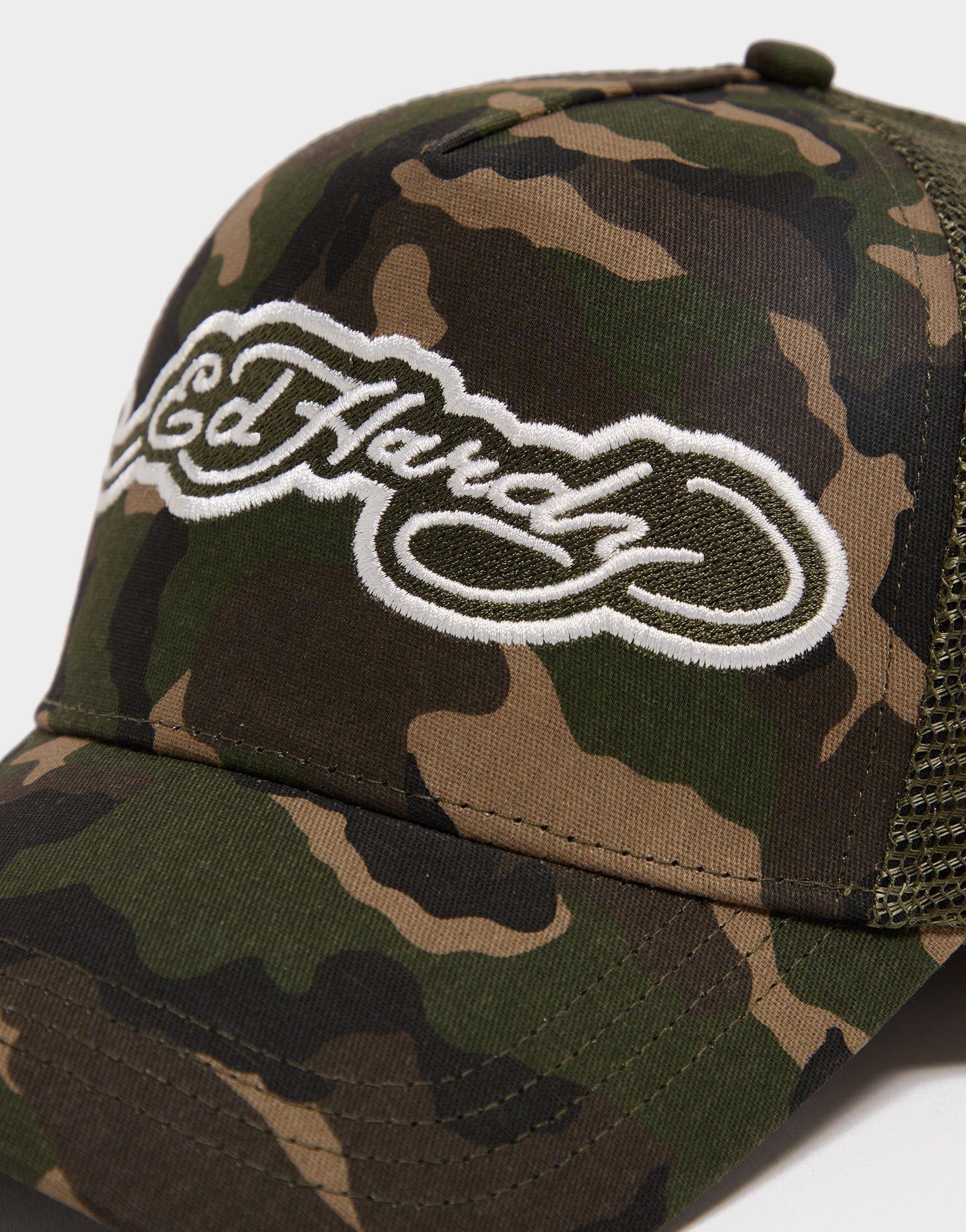 Ed Hardy Patch Trucker Cap