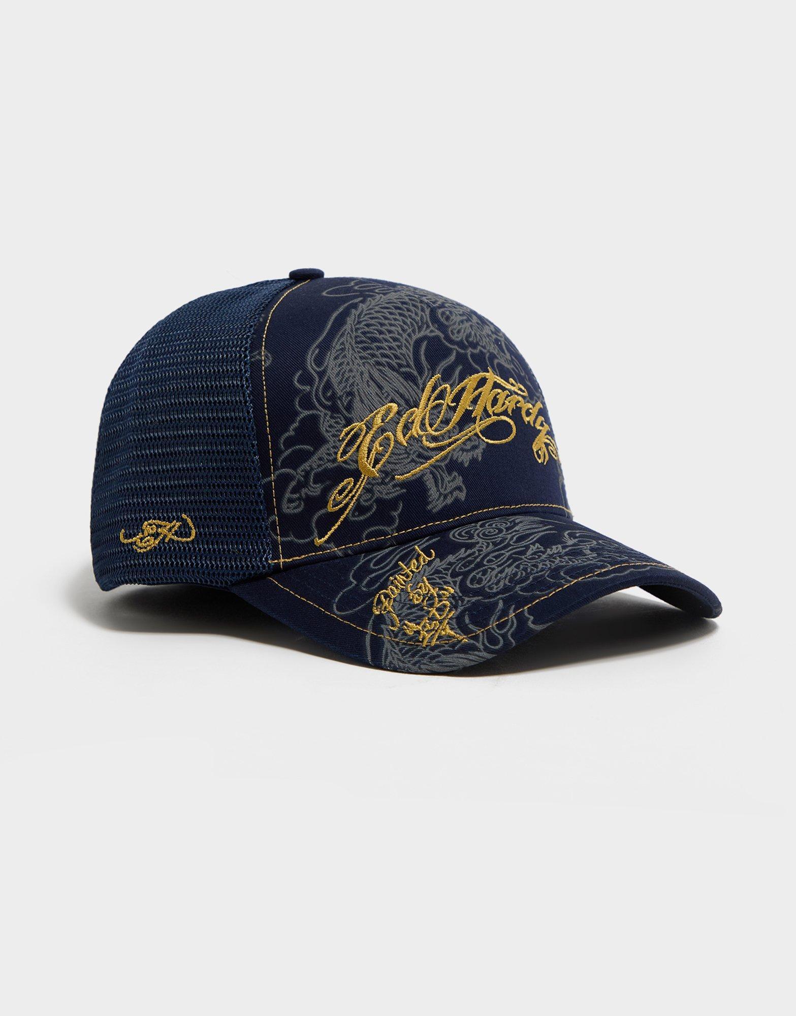 Ed Hardy Dragon Arch Trucker Cap