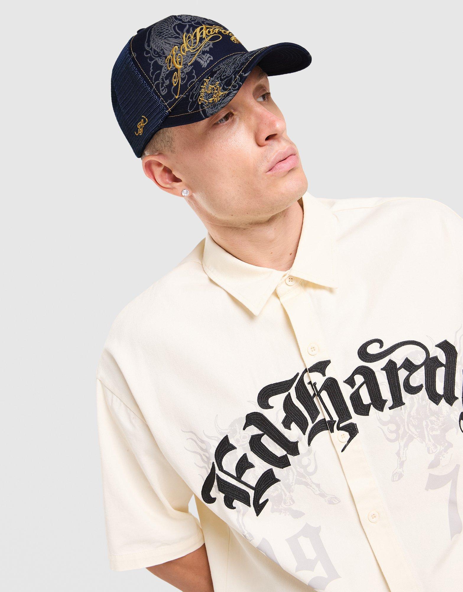 Ed Hardy Dragon Arch Trucker Cap