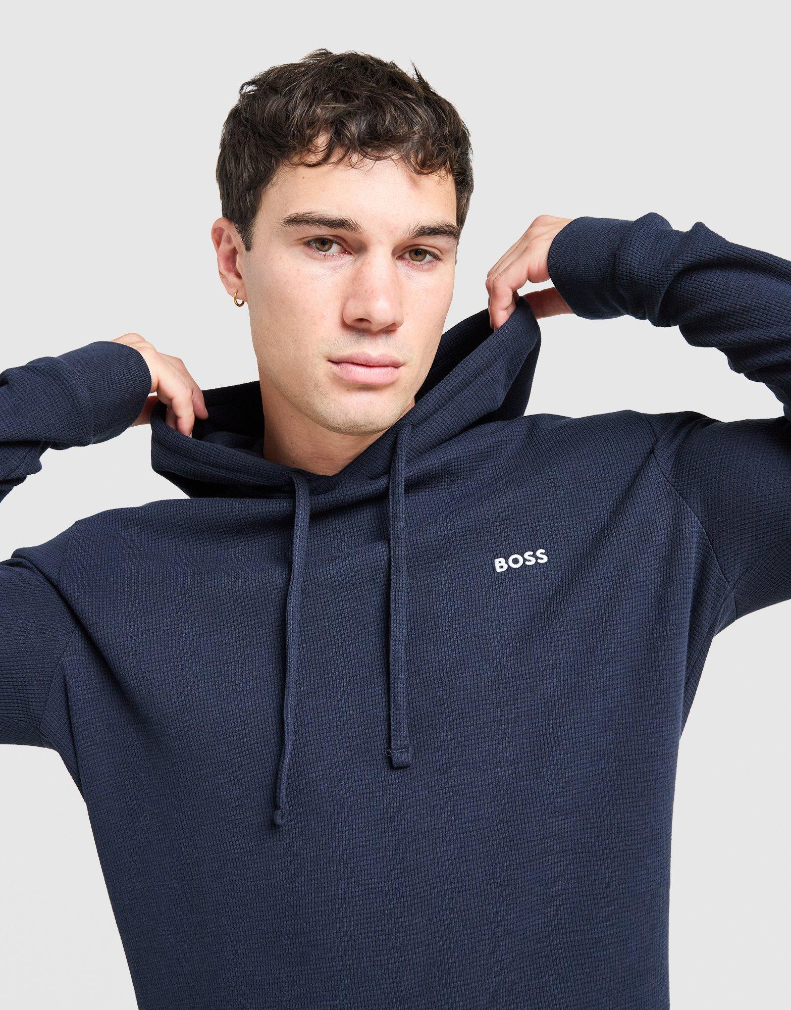 BOSS Waffle Overhead Hoodie