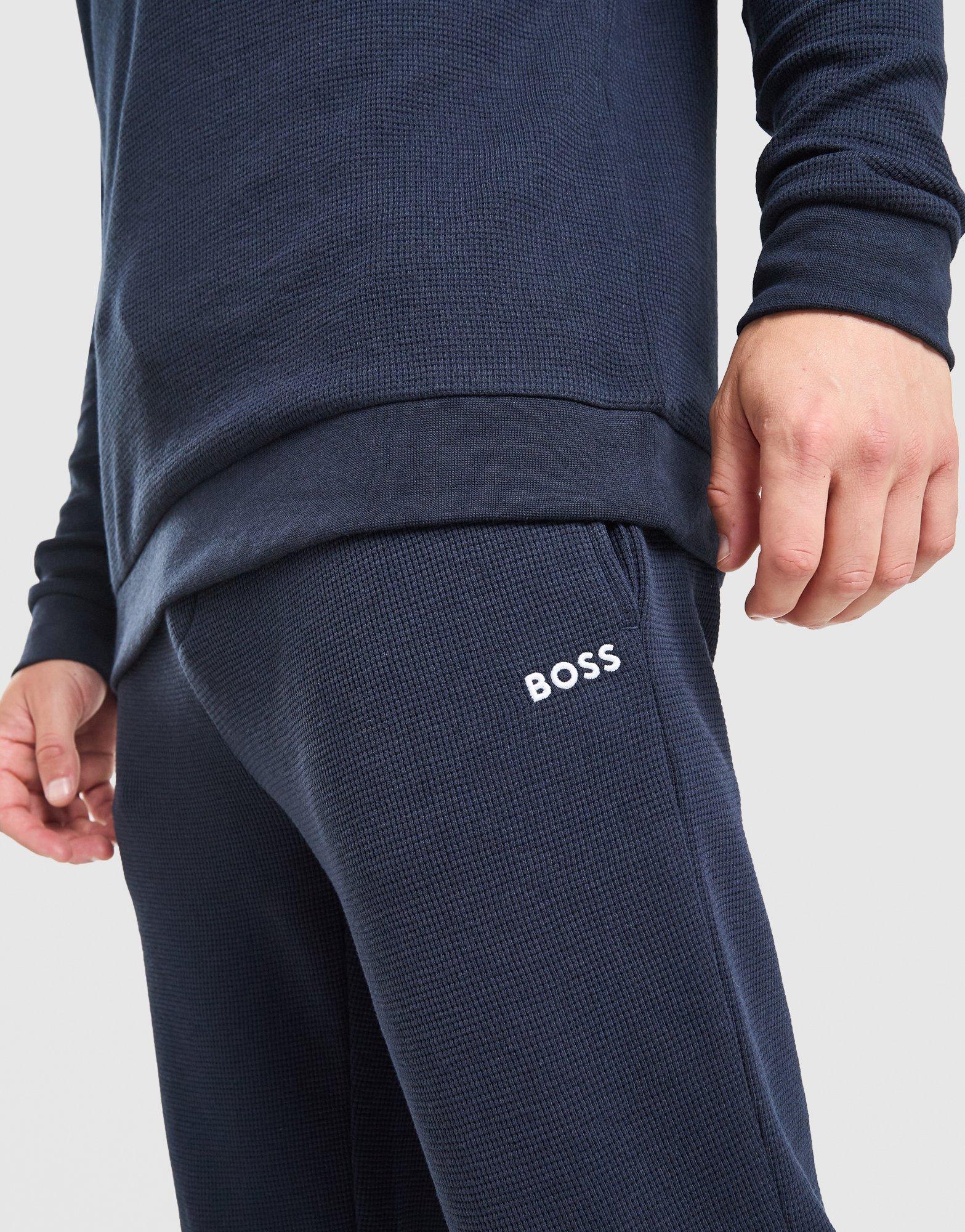 BOSS Waffle Cuff Joggers