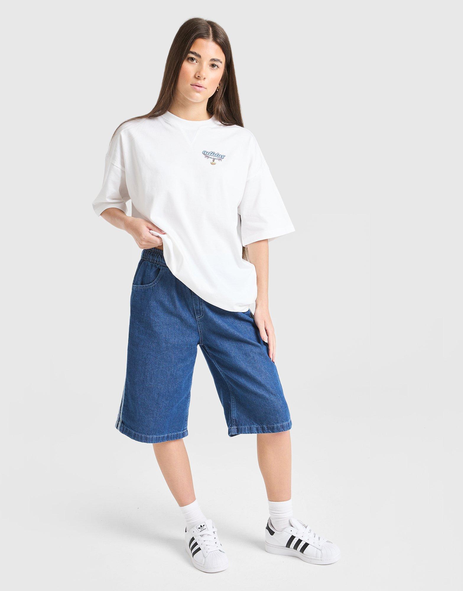 adidas Originals Girls' Footwear Charm T-Shirt