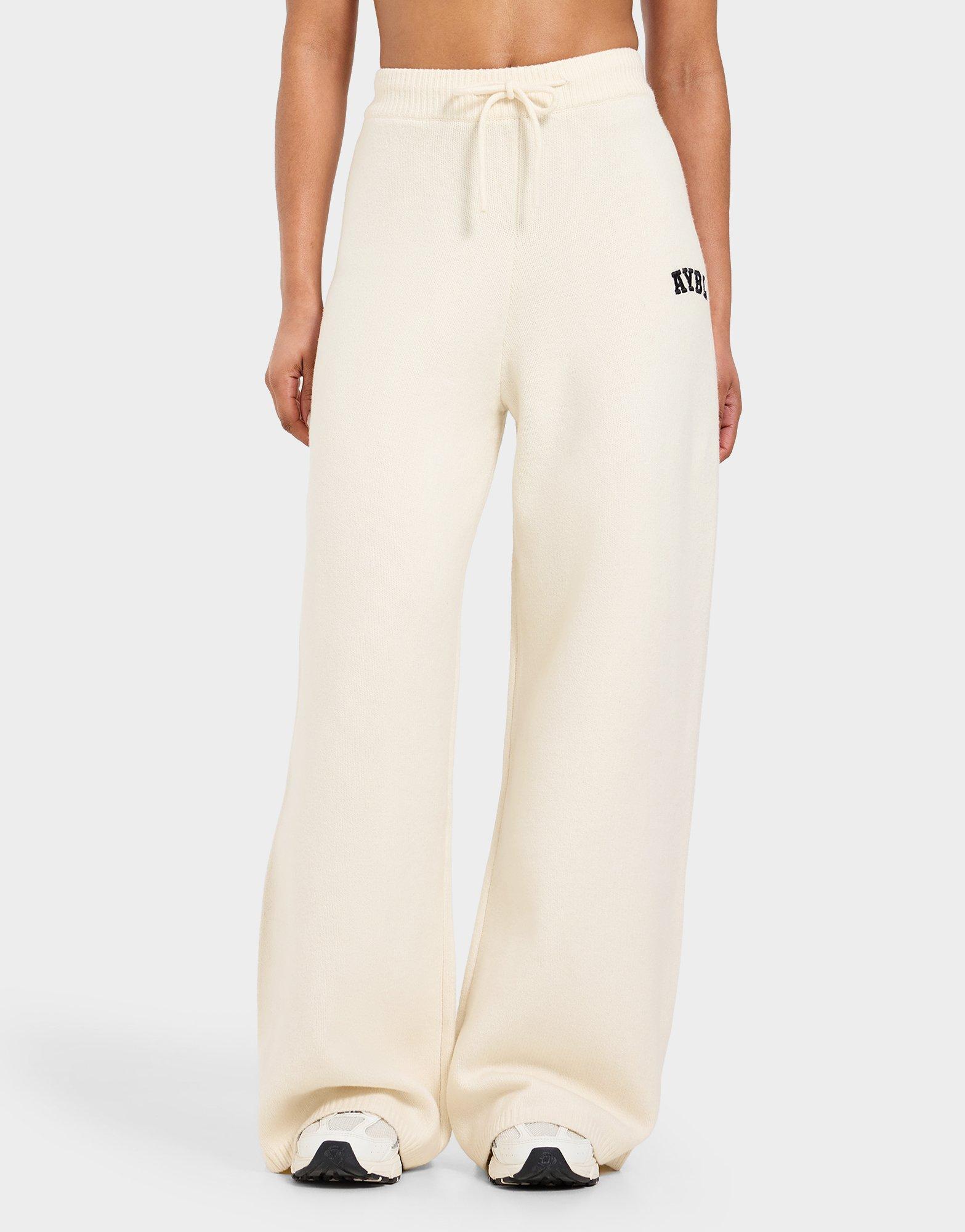 AYBL Varsity Knitted Wide Joggers
