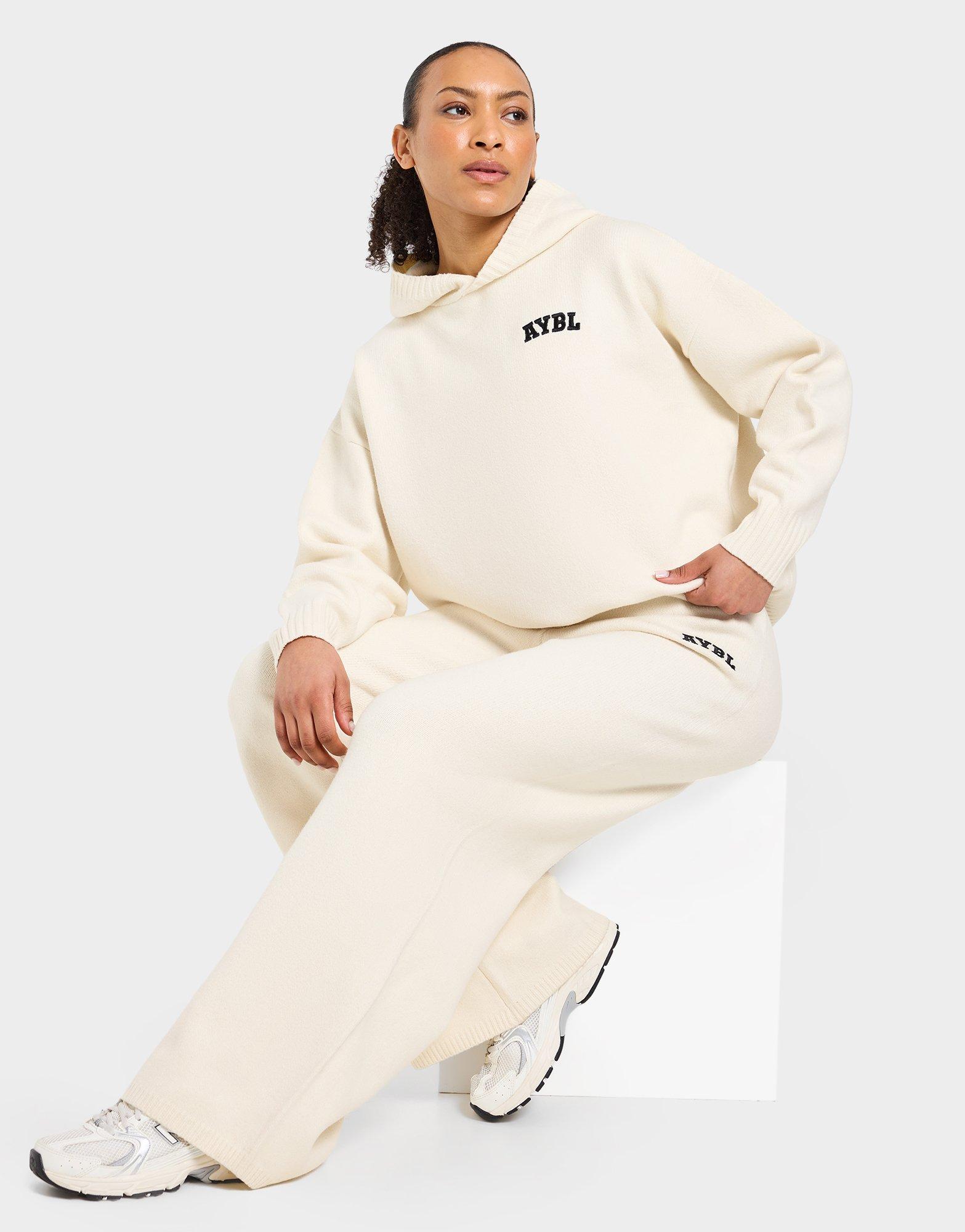 AYBL Varsity Knitted Wide Joggers