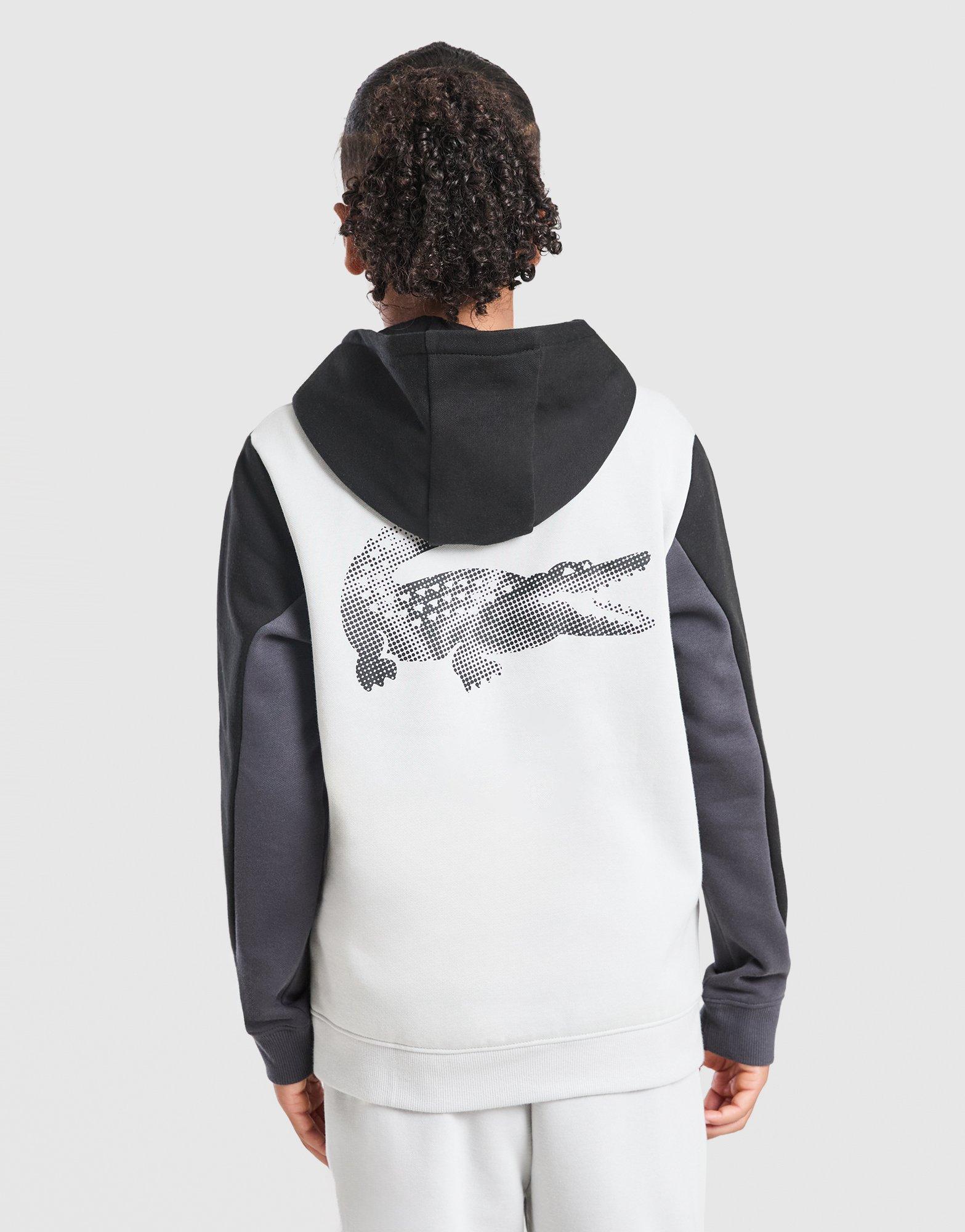 Lacoste Colour Block Fleece Hoodie Junior