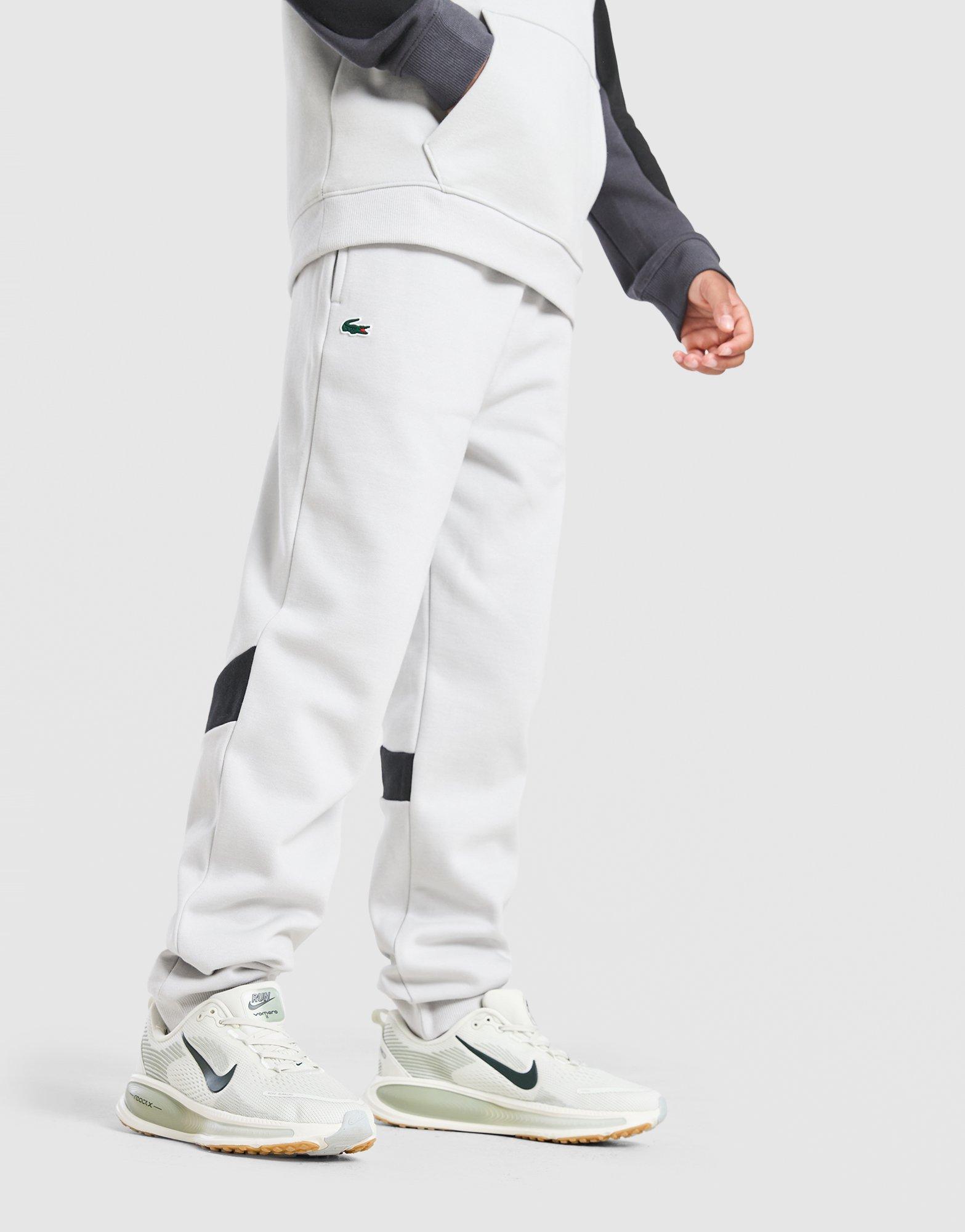 Lacoste Colour Block Fleece Joggers Junior