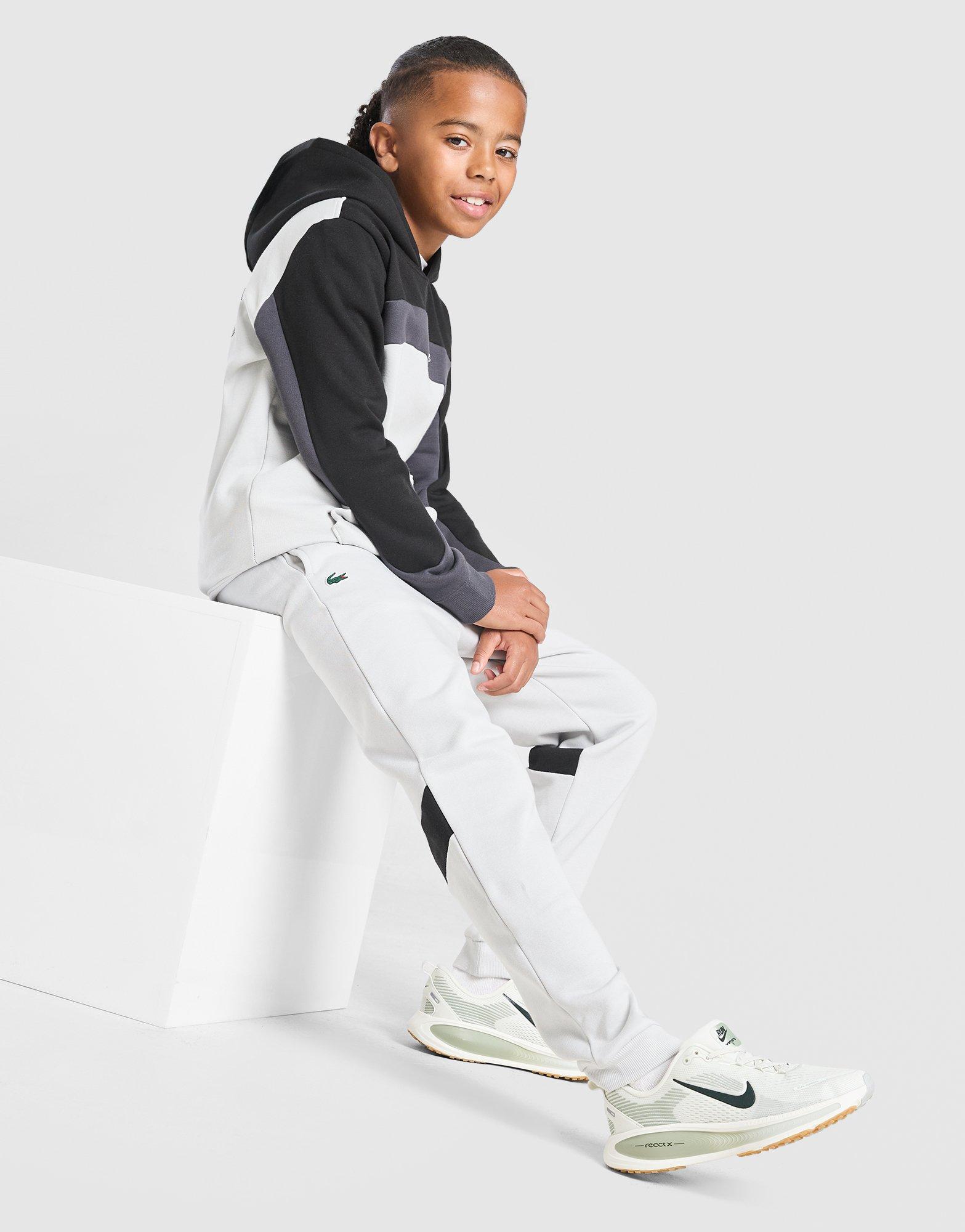 Lacoste Colour Block Fleece Joggers Junior
