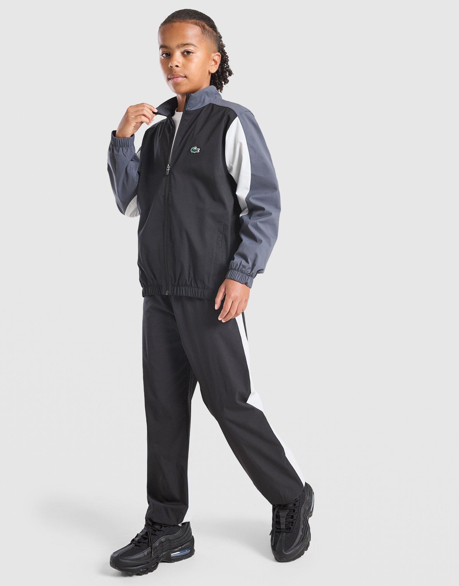 Lacoste Woven Colour Block Tracksuit Junior