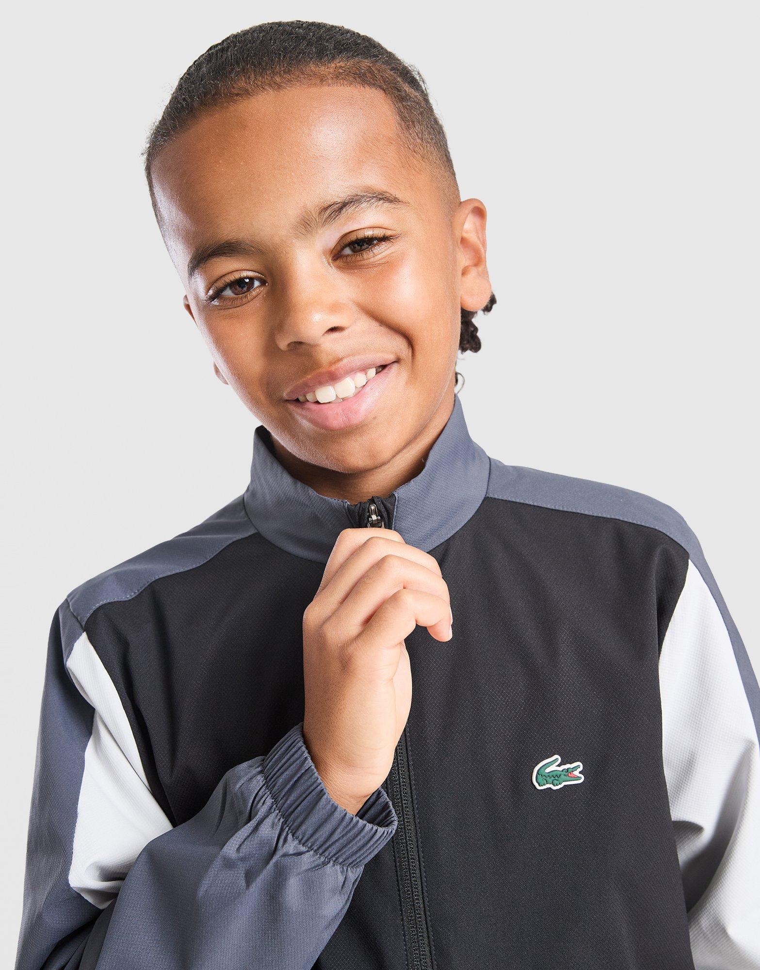 Lacoste Woven Colour Block Tracksuit Junior
