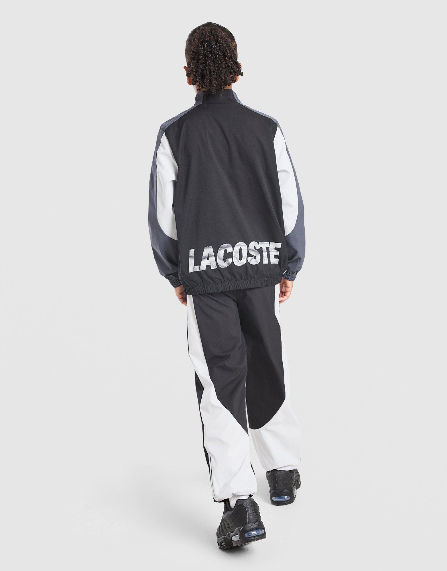 Lacoste Woven Colour Block Tracksuit Junior
