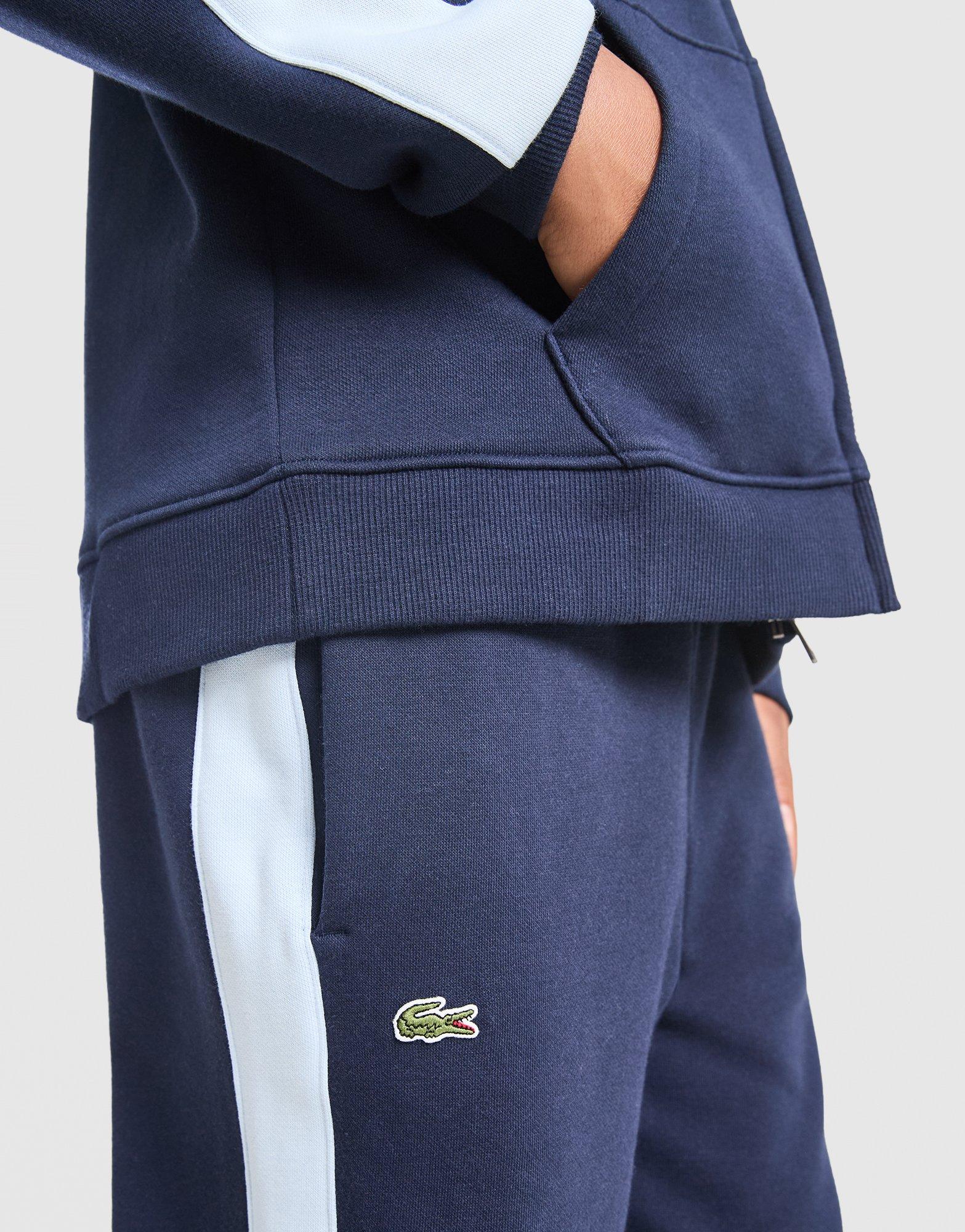 Lacoste Colour Block Fleece Joggers Junior