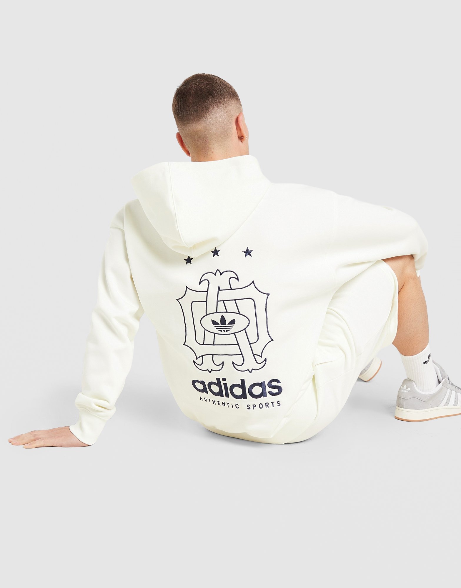 adidasアディダス アーセナル ホワイト オーセンティック フルパッチ L Off White adidas Originals Emblem Shorts - JD Sports Global