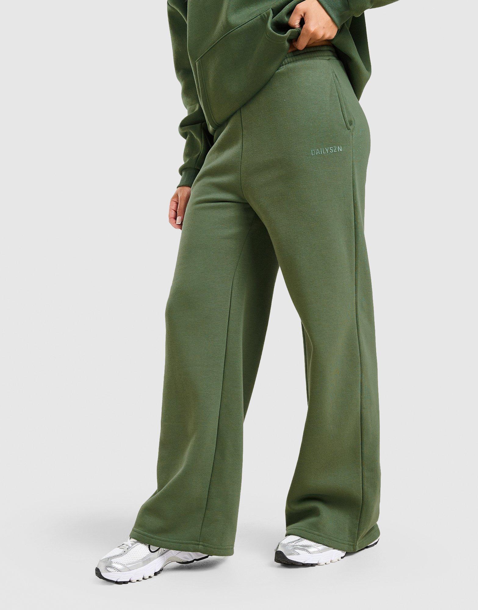 DAILYSZN Toasted Wide Leg Joggers