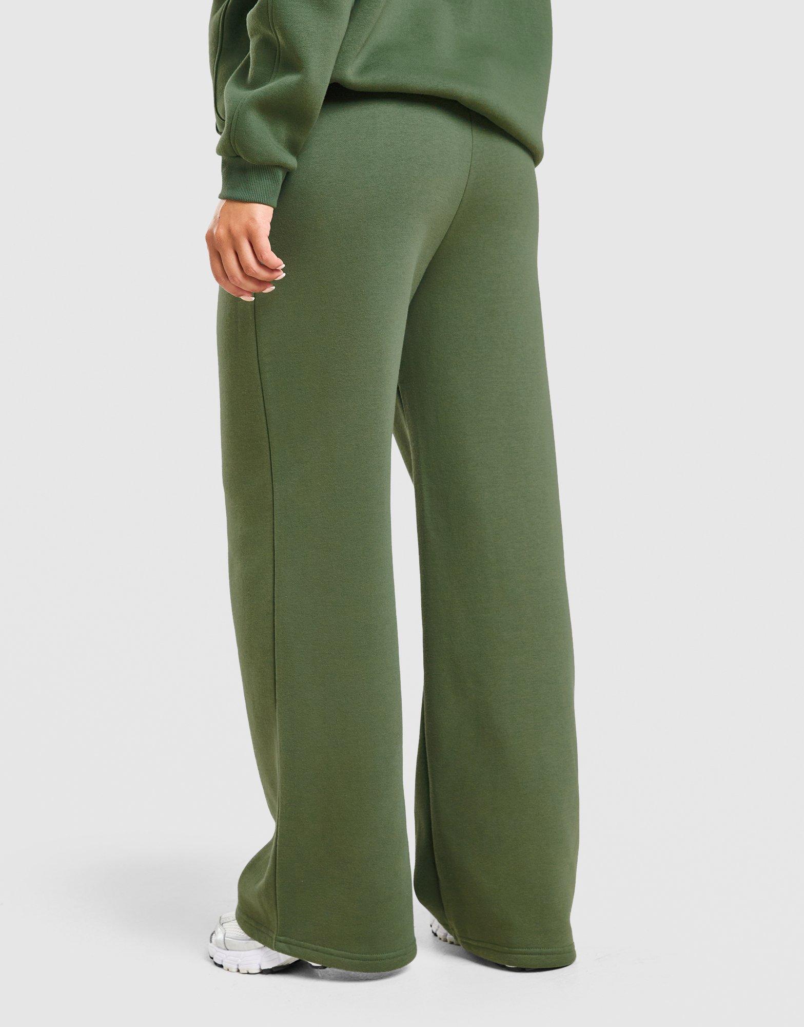 DAILYSZN Toasted Wide Leg Joggers