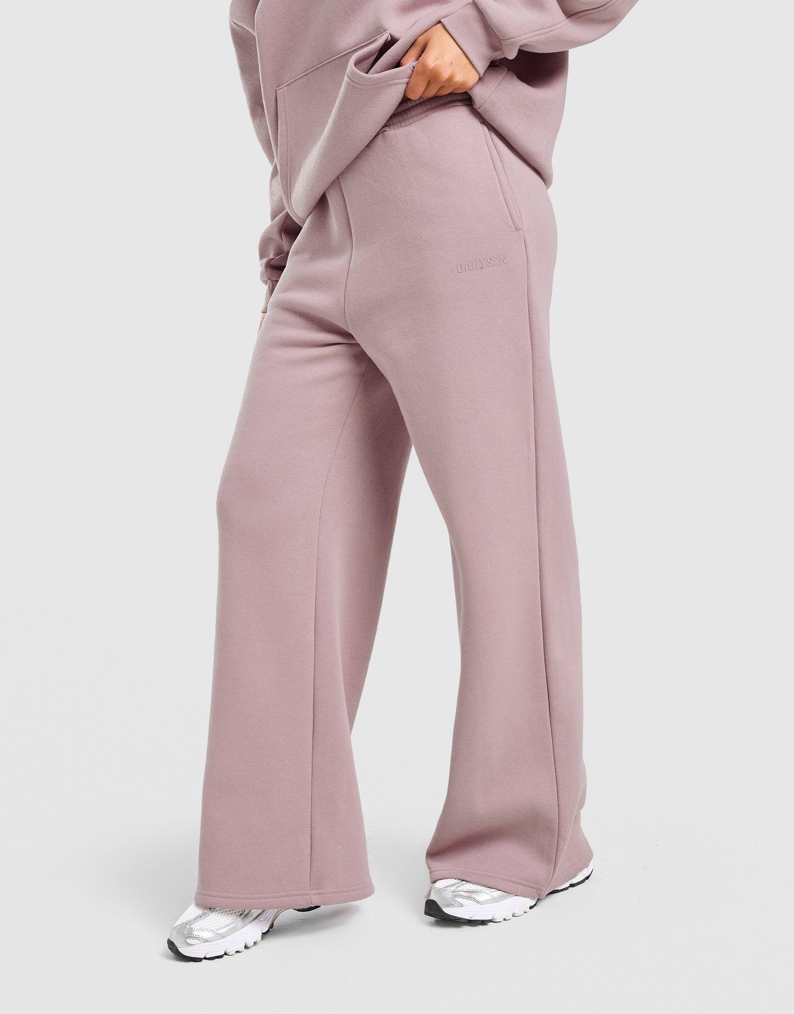 DAILYSZN Toasted Wide Leg Joggers