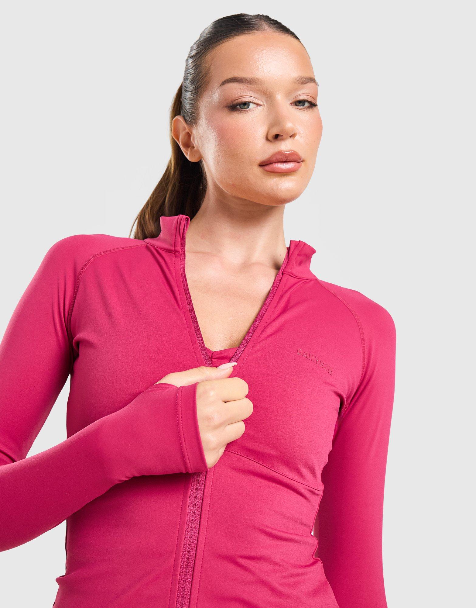 DAILYSZN Sculpt Full-Zip Fitted Oberteil