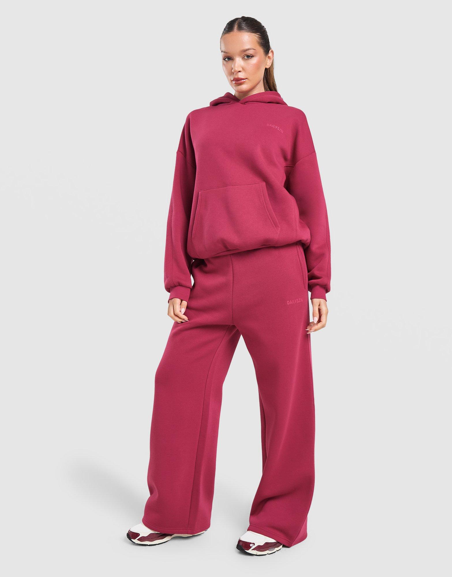 DAILYSZN Toasted Wide Leg Joggers