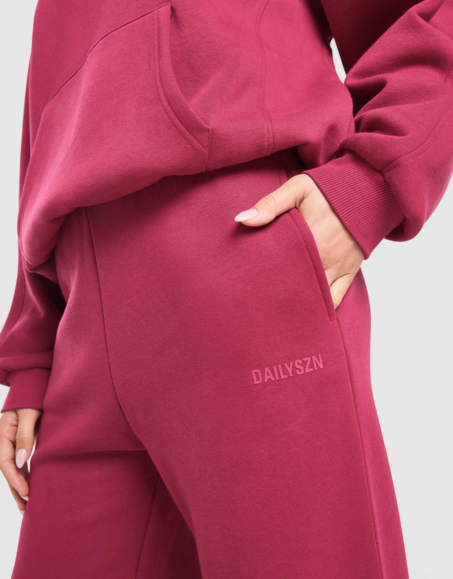 DAILYSZN Toasted Wide Leg Joggers