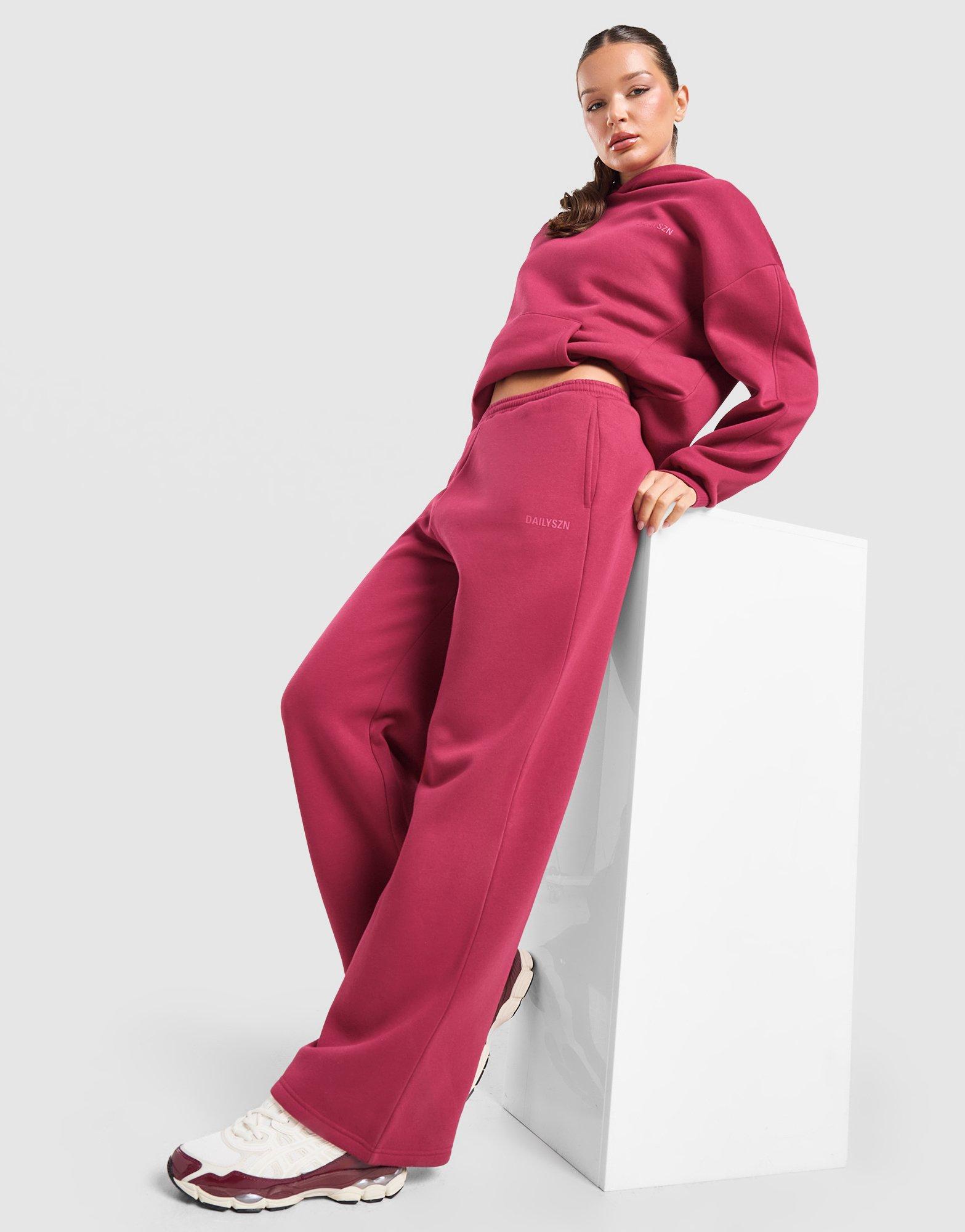 DAILYSZN Toasted Wide Leg Joggers