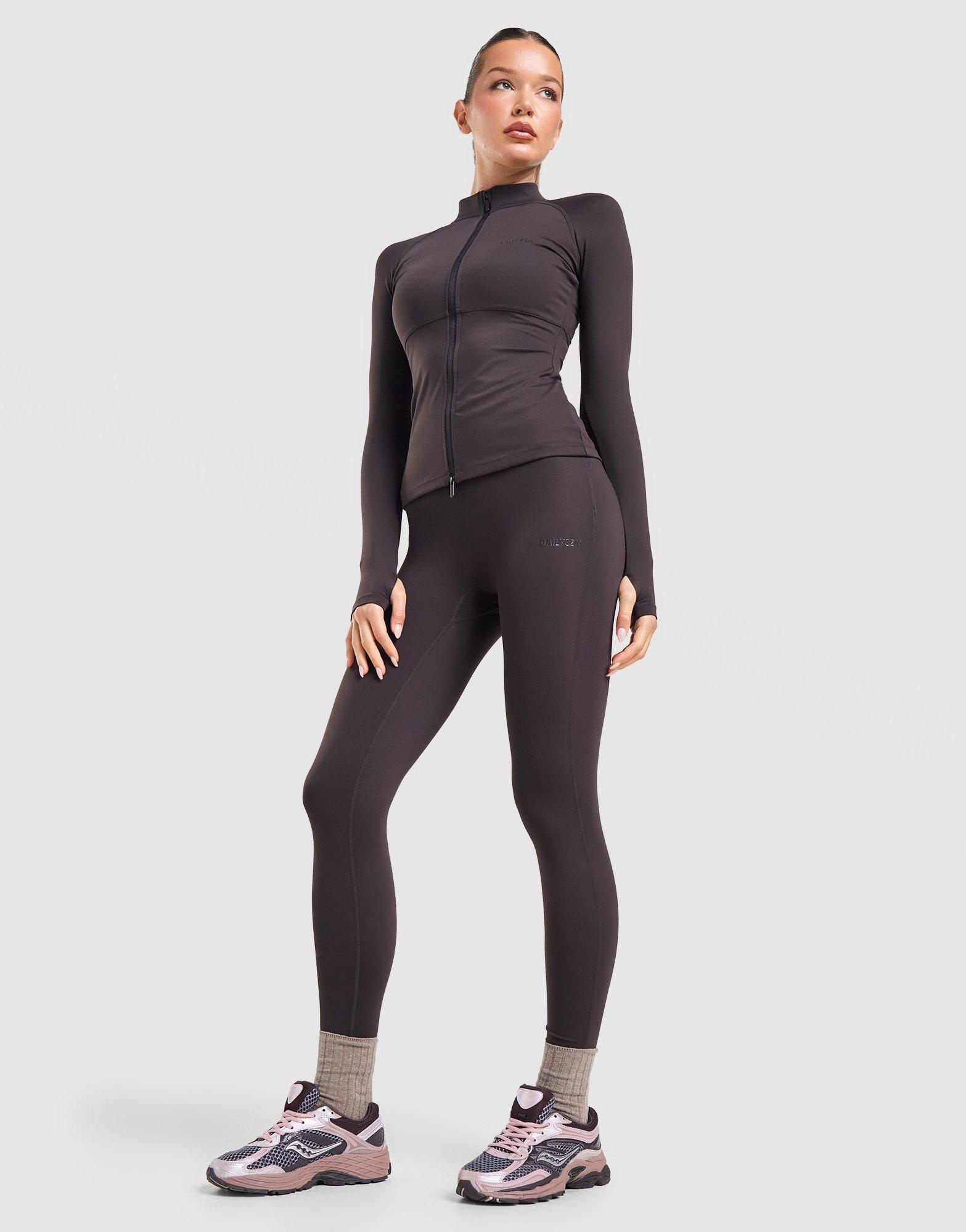 DAILYSZN Ruche Side Leggings