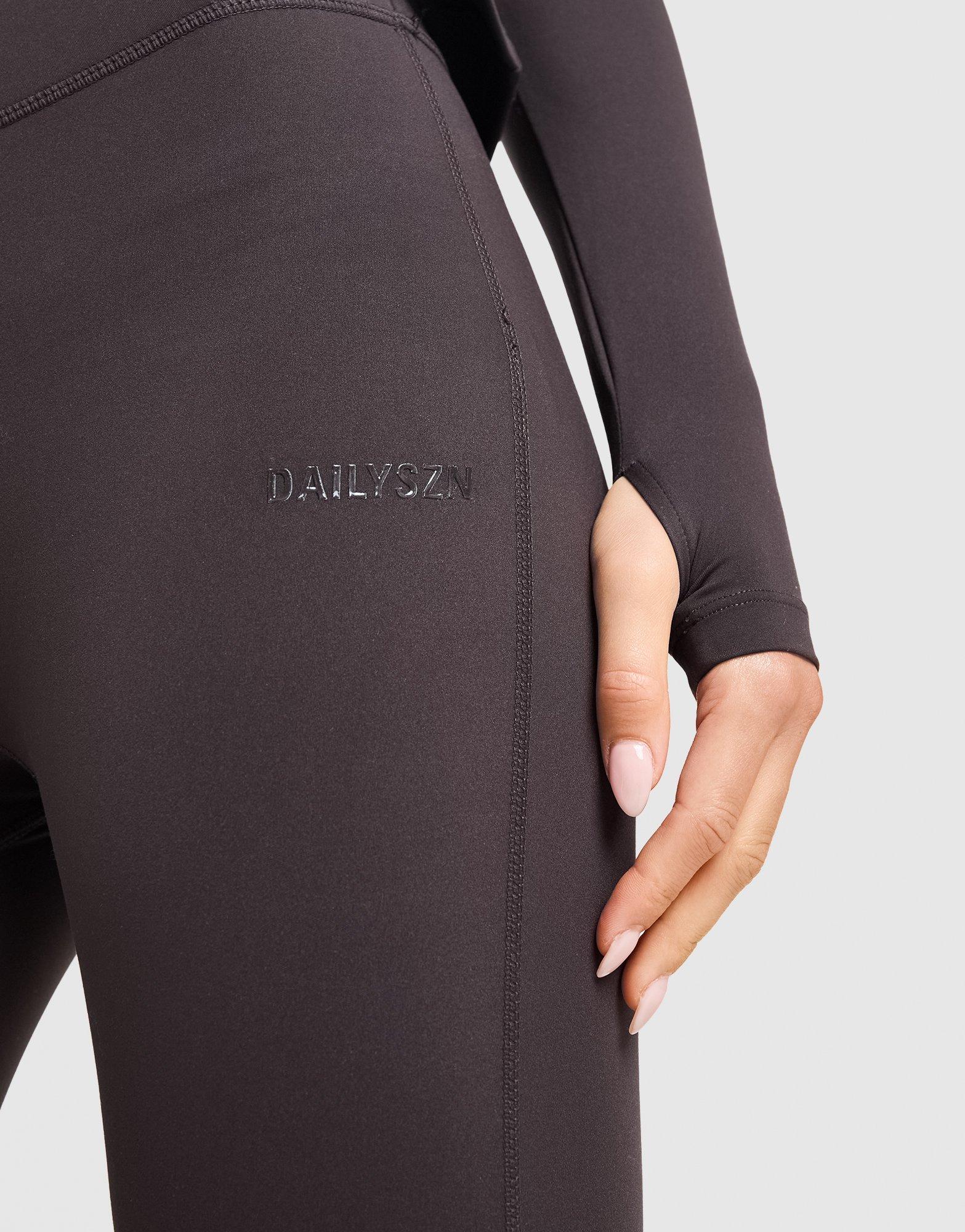 DAILYSZN Ruche Side Leggings