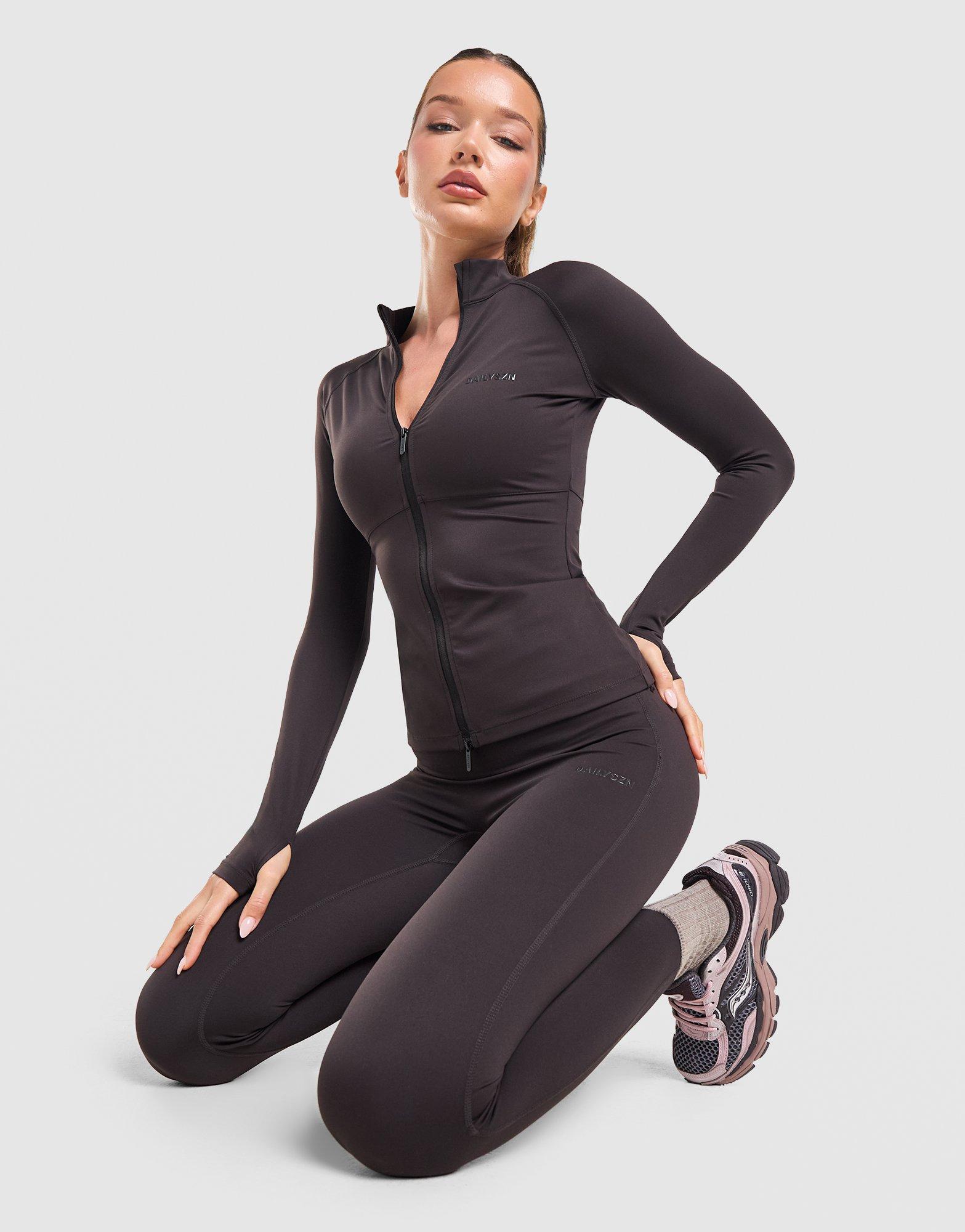 DAILYSZN Ruche Side Leggings