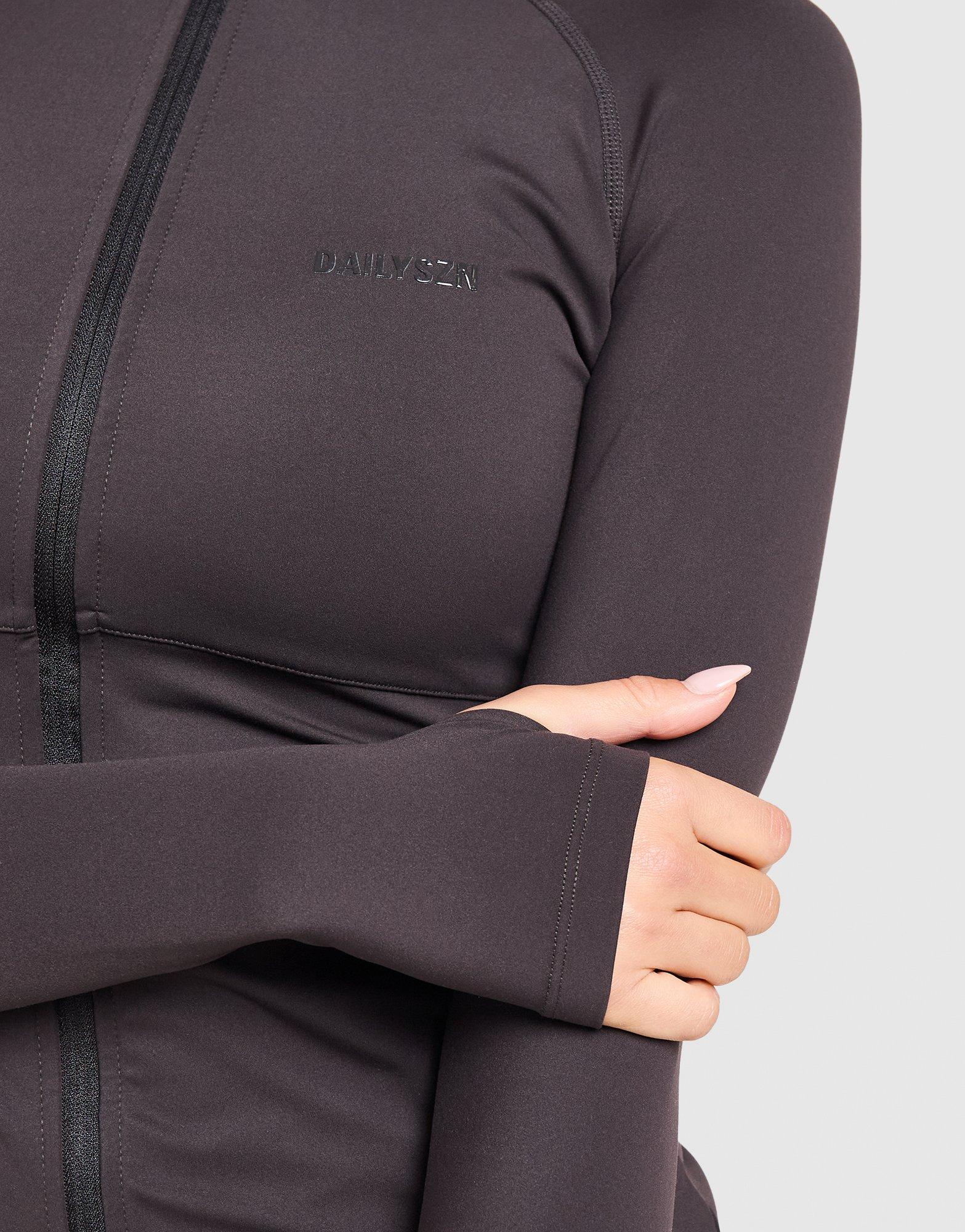 DAILYSZN Sculpt Full-Zip Fitted Oberteil