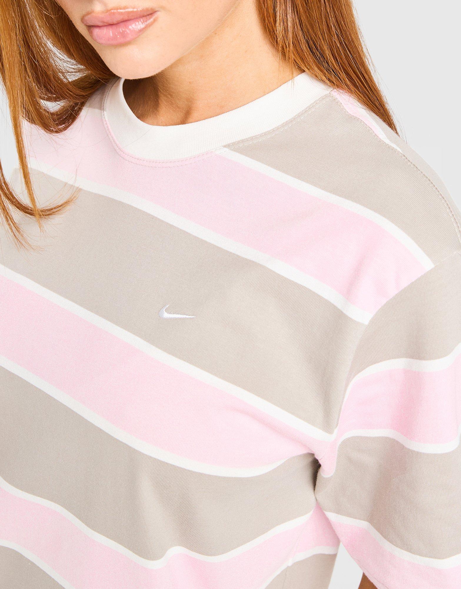 Nike T-shirt Boxy Striped