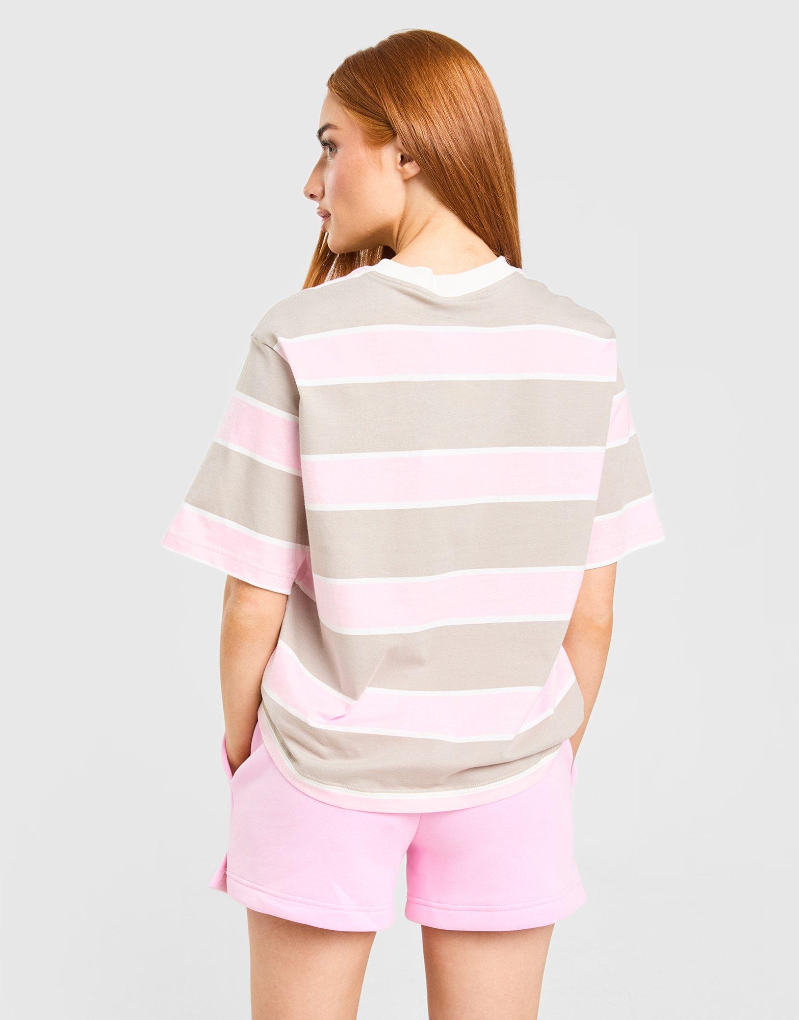 Nike T-shirt Boxy Striped