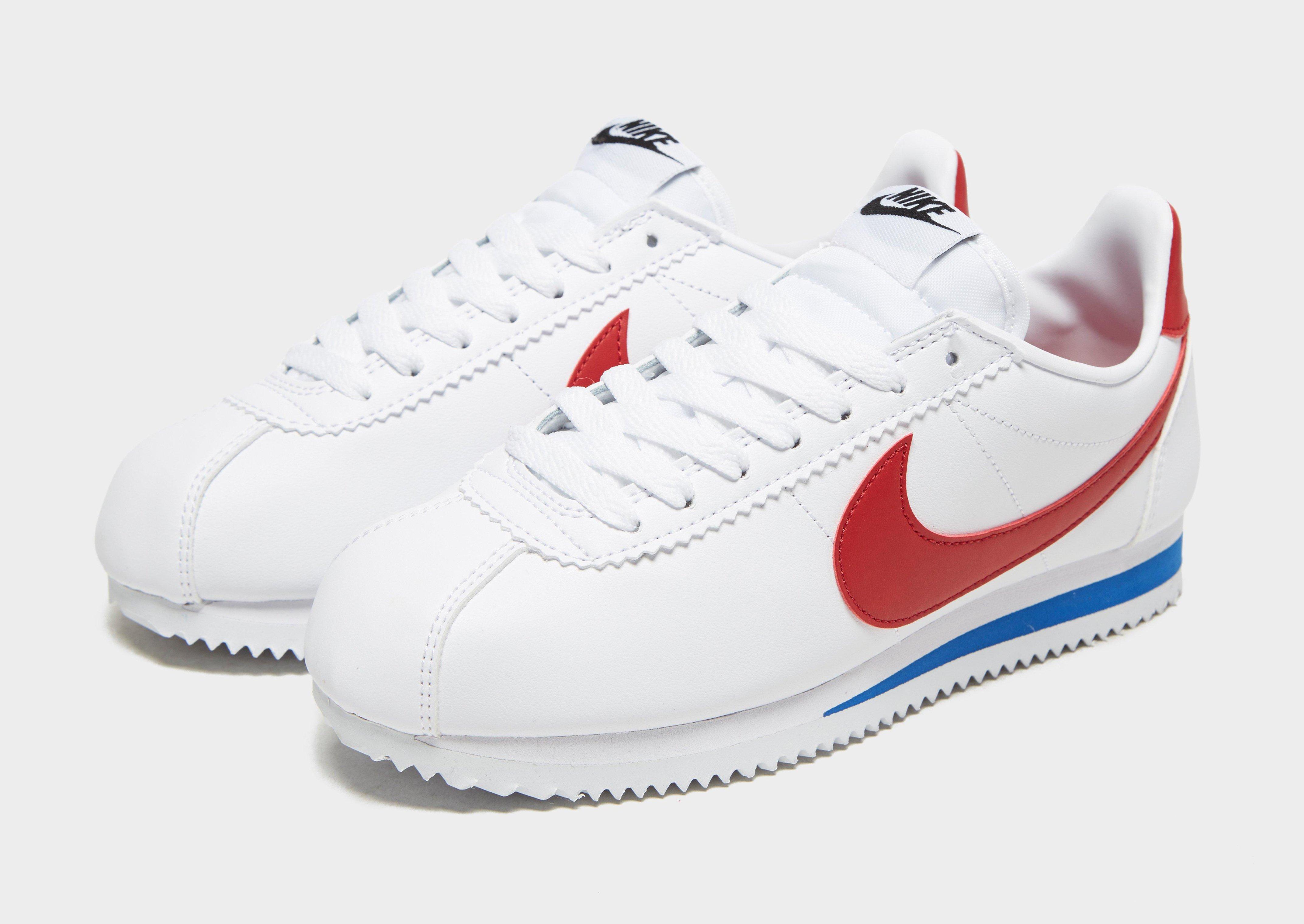 nike red cortez womens