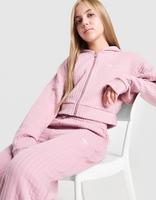 adidas Originals Girls' Ribbed Full Zip Hoodie Junior