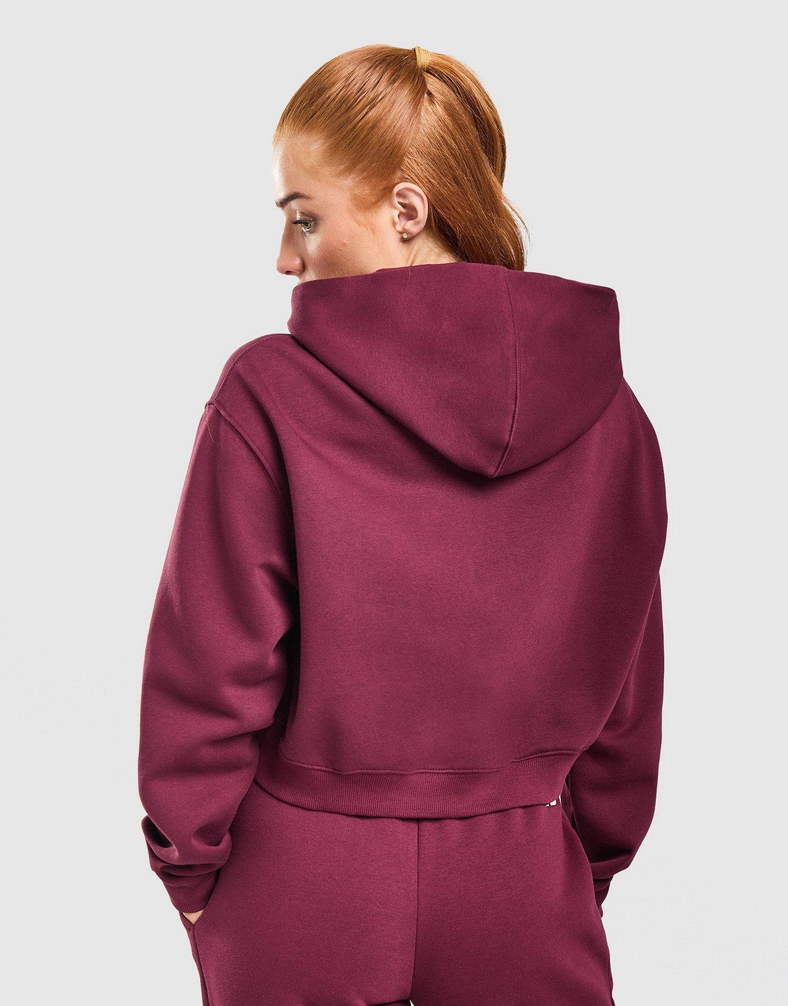 New Balance College Cropped Overhead Hoodie