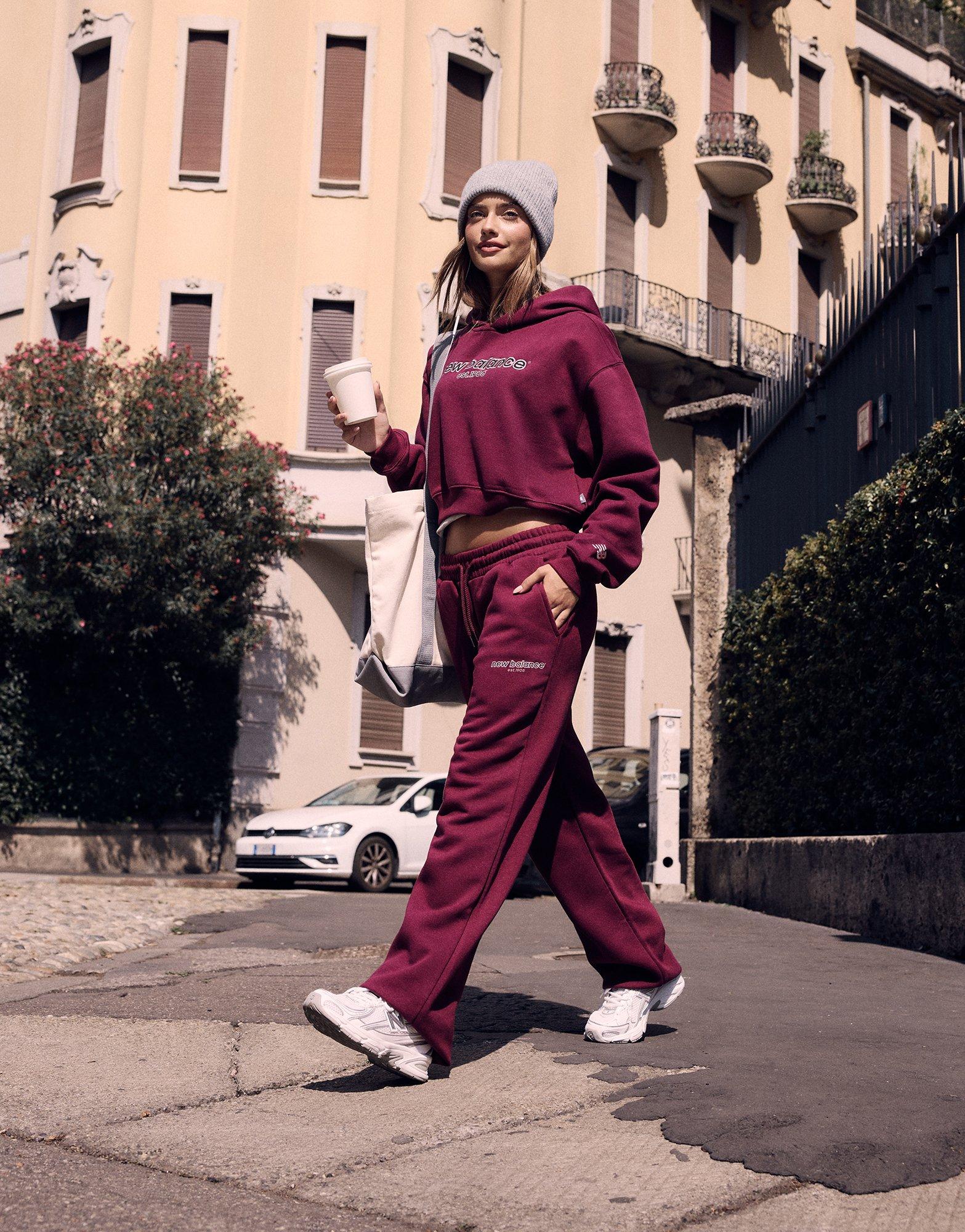 New Balance College Wide Leg Joggers