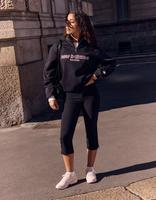 New Balance Collegiate Cropped 1/4 Zip Sweatshirt