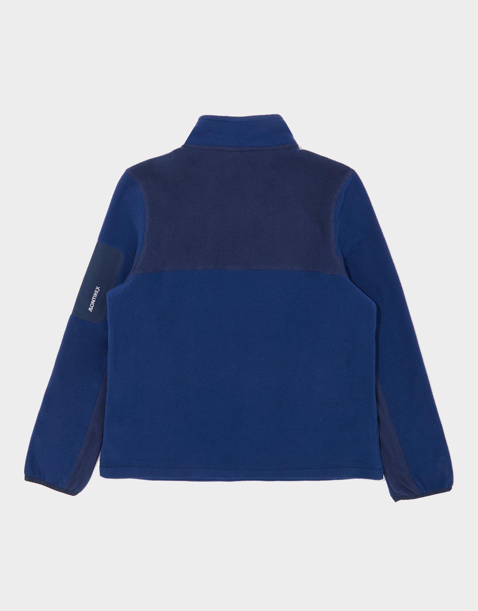 Blue MONTIREX Rift Polar 1/4 Zip Fleece Junior - JD Sports UK