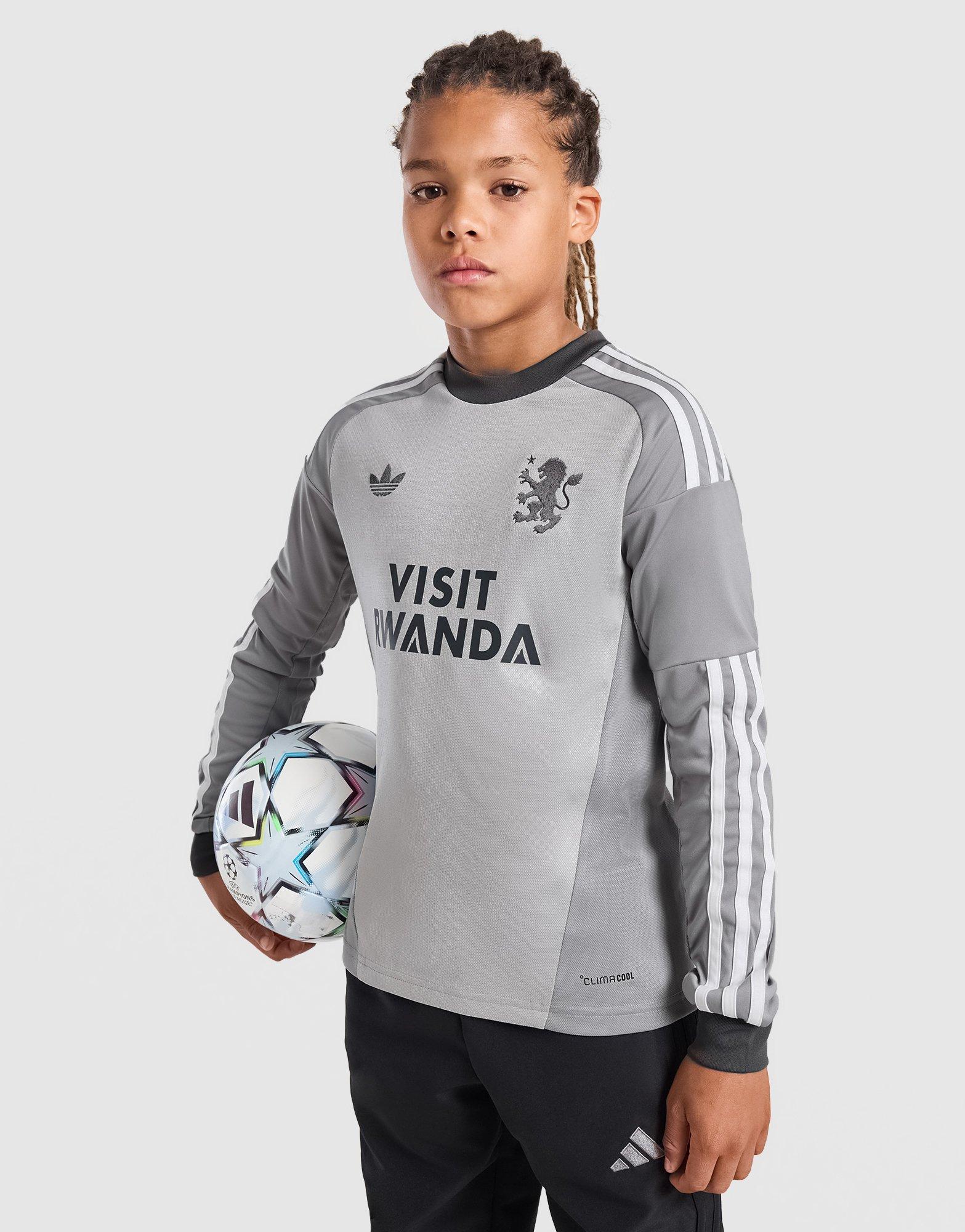 adidas Originals Aston Villa FC 2026/27 Long Sleeve Goalkeeper Shirt Junior