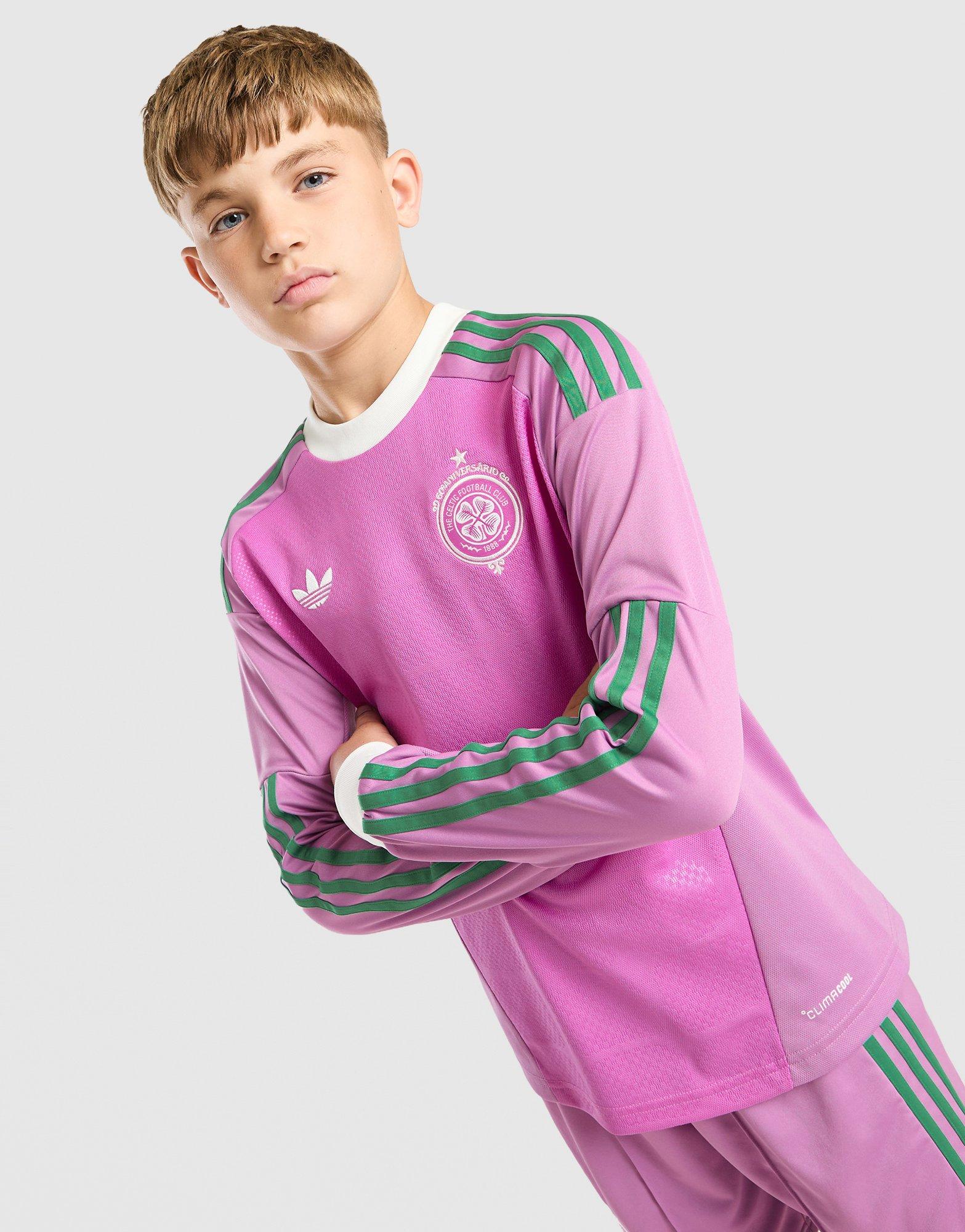 adidas Originals Celtic FC 2026/27 Long Sleeve Goalkeeper Shirt JNR